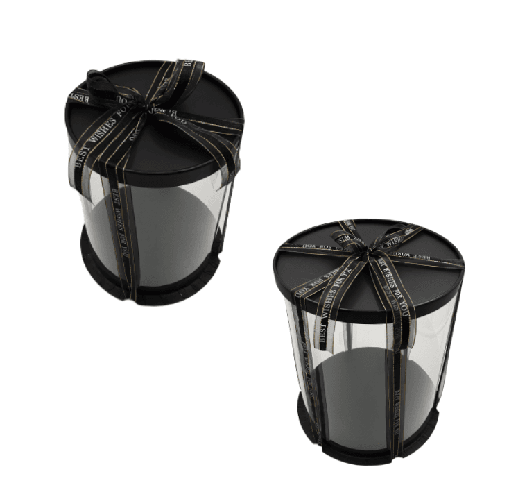 Caja Para Tarta Deluxe Negra - Ø 22 / H 31 Cm 2 Caja Para Tarta Deluxe Negra - Ø 22 / H 31 Cm - Imagen 2