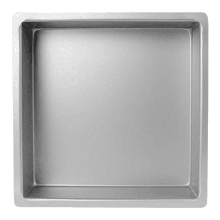 Molde De Aluminio Anodizado Cuadrado Pme - 38,1 Cm / H 10,2 Cm 2 Molde De Aluminio Anodizado Cuadrado Pme - 38,1 Cm / H 10,2 Cm - Imagen 2