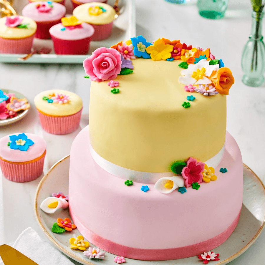 Fondant Funcakes - Naranja Tropical 250 G 2 Fondant Funcakes - Naranja Tropical 250 G - Imagen 2