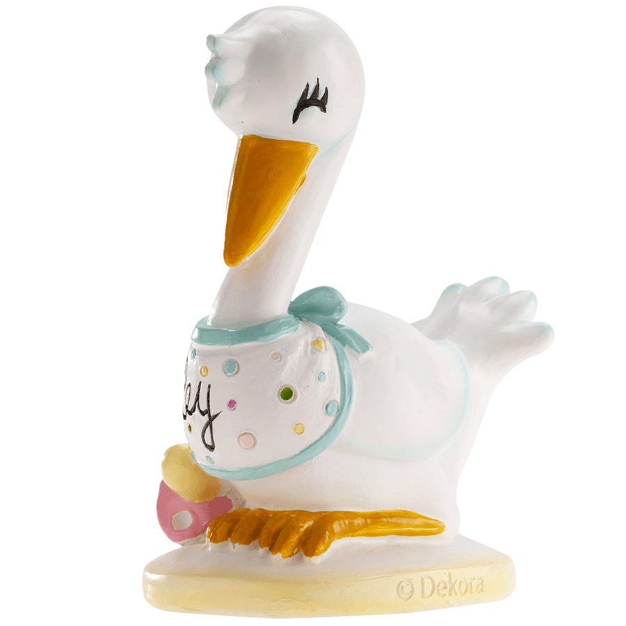 Figura Para Tarta Bautizo - CigÜeÑa 2 Figura Para Tarta Bautizo - CigÜeÑa - Imagen 2