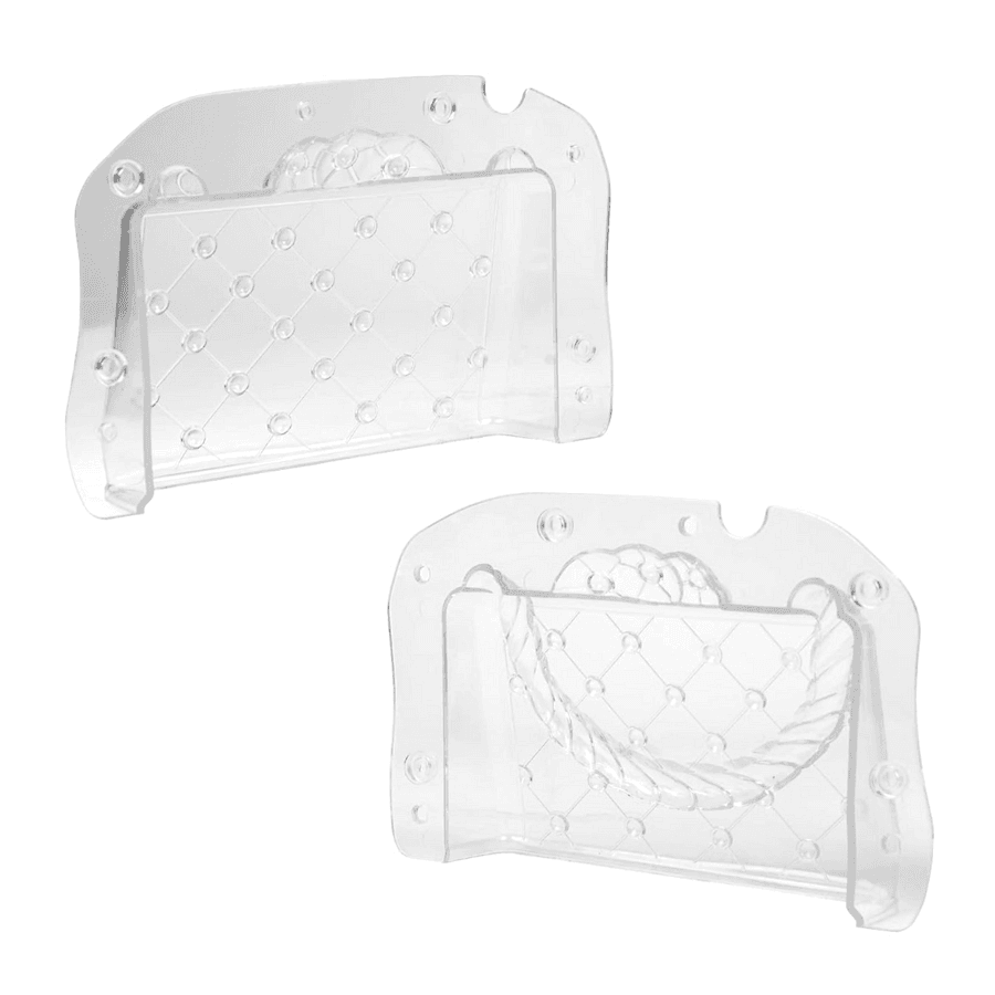 Molde Policarbonato Para Chocolate - Bolso 3d 3 Molde Policarbonato Para Chocolate - Bolso 3d - Imagen 3