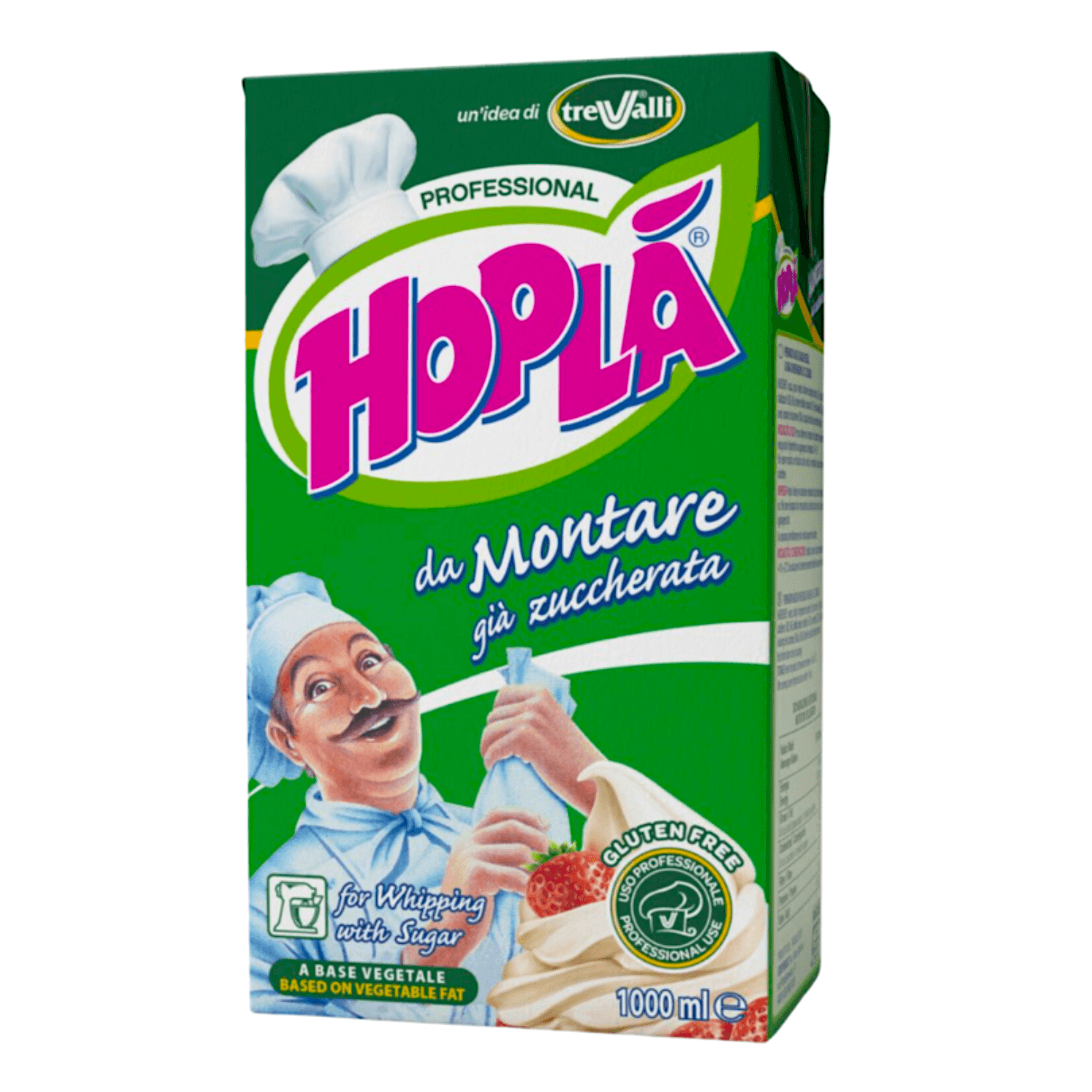 Nata Vegetal Azucarada Hopla 1 L 1 Nata Vegetal Azucarada Hopla 1 L
