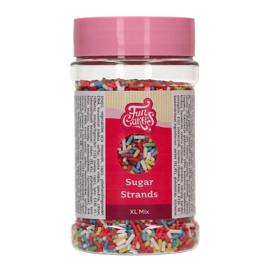 Fideos De Azucar Funcakes - Mix Colores Xl (225 G) 2 Fideos De Azucar Funcakes - Mix Colores Xl (225 G) - Imagen 2