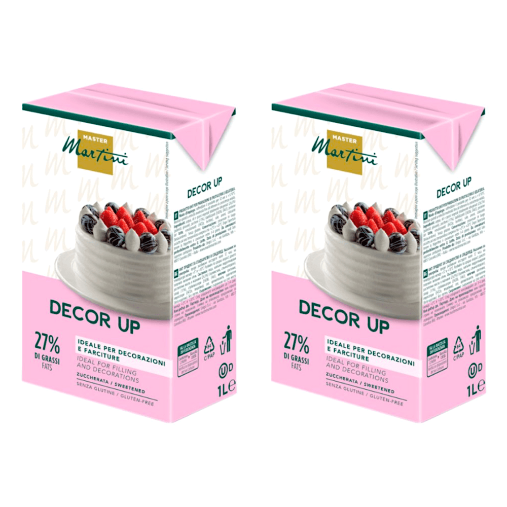 Nata Vegetal Decor Up 1 L (2 Unidades) 2 Nata Vegetal Decor Up 1 L (2 Unidades) - Imagen 2