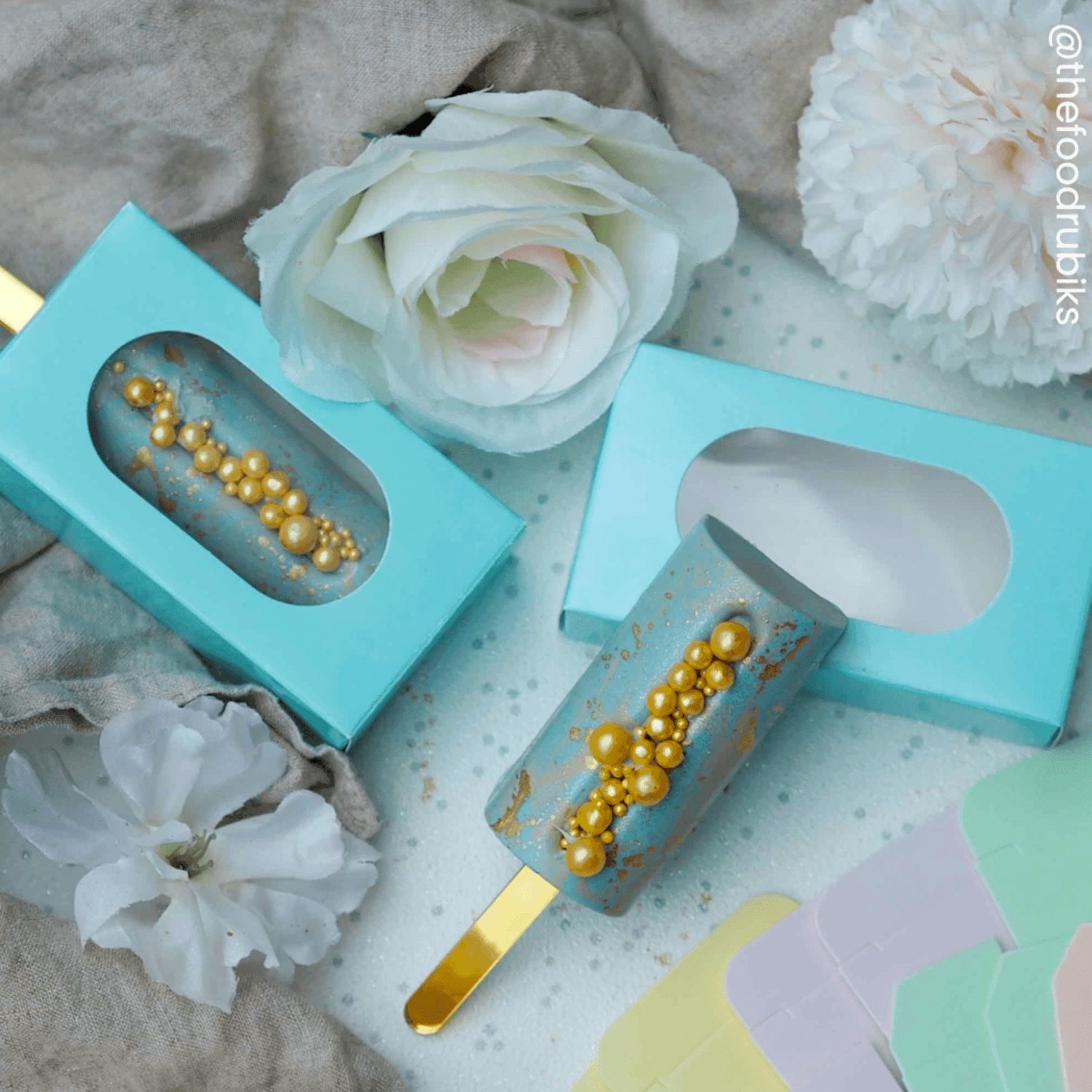 Set Cajas Para Helados "simply Making" - Azul Pastel (10 U) 4 Set Cajas Para Helados "simply Making" - Azul Pastel (10 U) - Imagen 4
