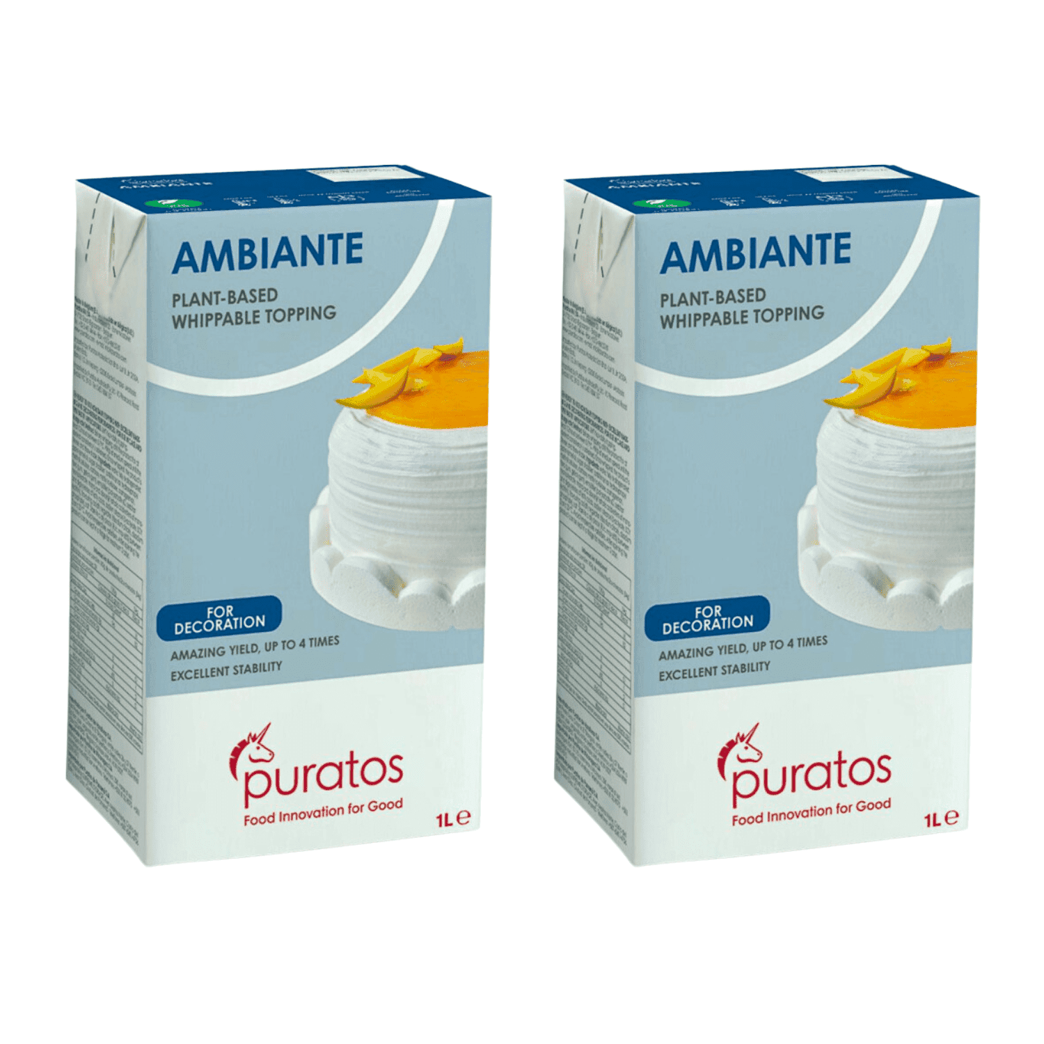 Nata Vegetal Ambiante 1 L (2 Unidades) 2 Nata Vegetal Ambiante 1 L (2 Unidades) - Imagen 2