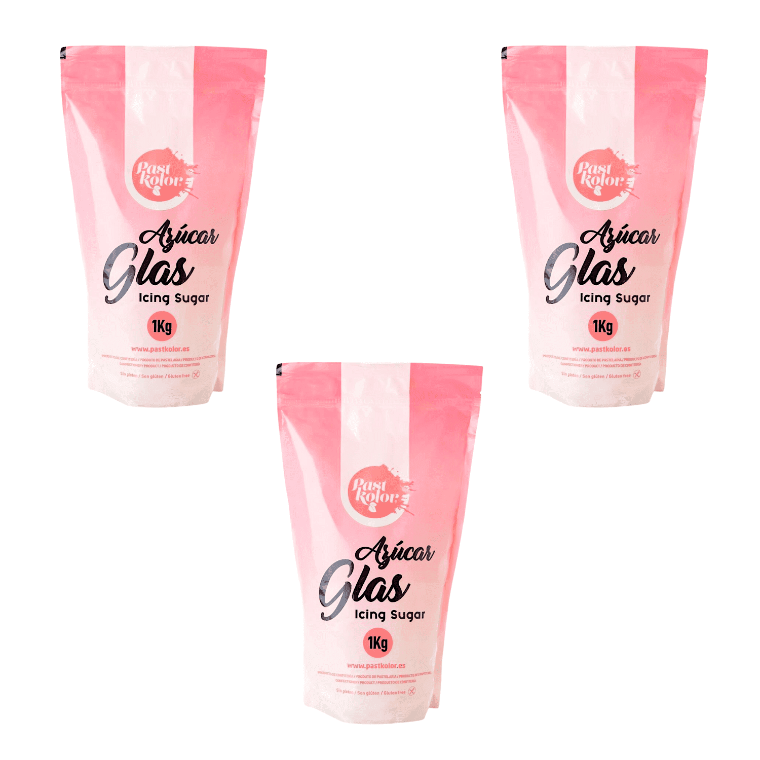 Azucar Glas (icing Sugar) Extra Fino - 1 Kg (3 Unidades) 2 Azucar Glas (icing Sugar) Extra Fino - 1 Kg (3 Unidades) - Imagen 2