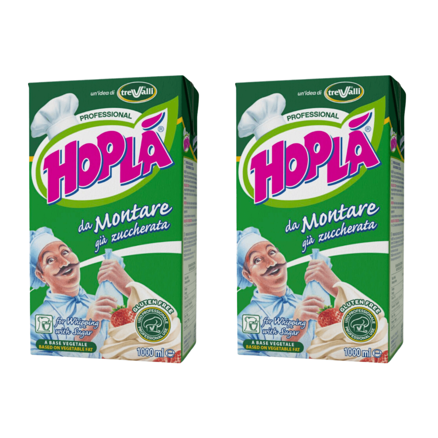 Nata Vegetal Azucarada Hopla 1 L - (2 Unidades) 2 Nata Vegetal Azucarada Hopla 1 L - (2 Unidades) - Imagen 2
