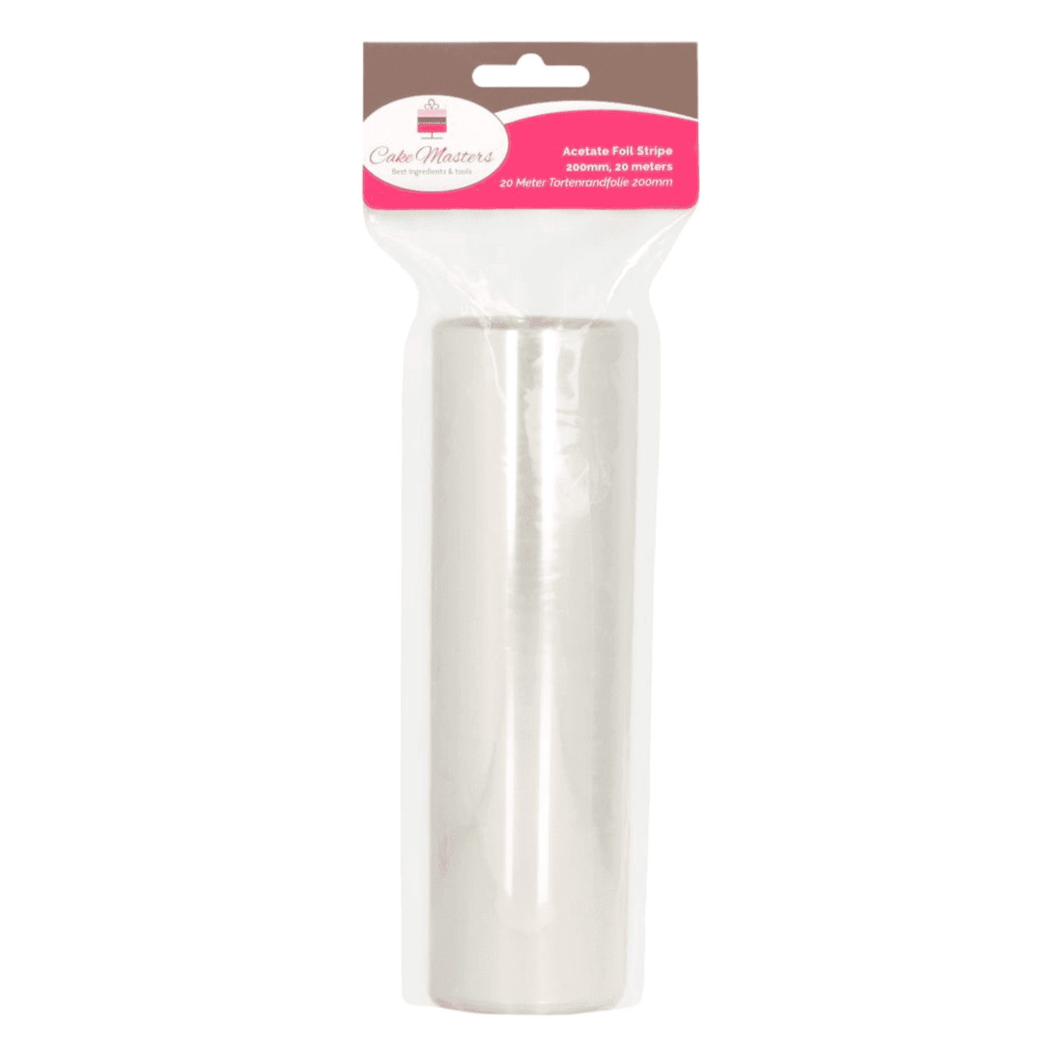 Rollo De Acetato Cake Masters - 20 Cm / 20 M 1 Rollo De Acetato Cake Masters - 20 Cm / 20 M