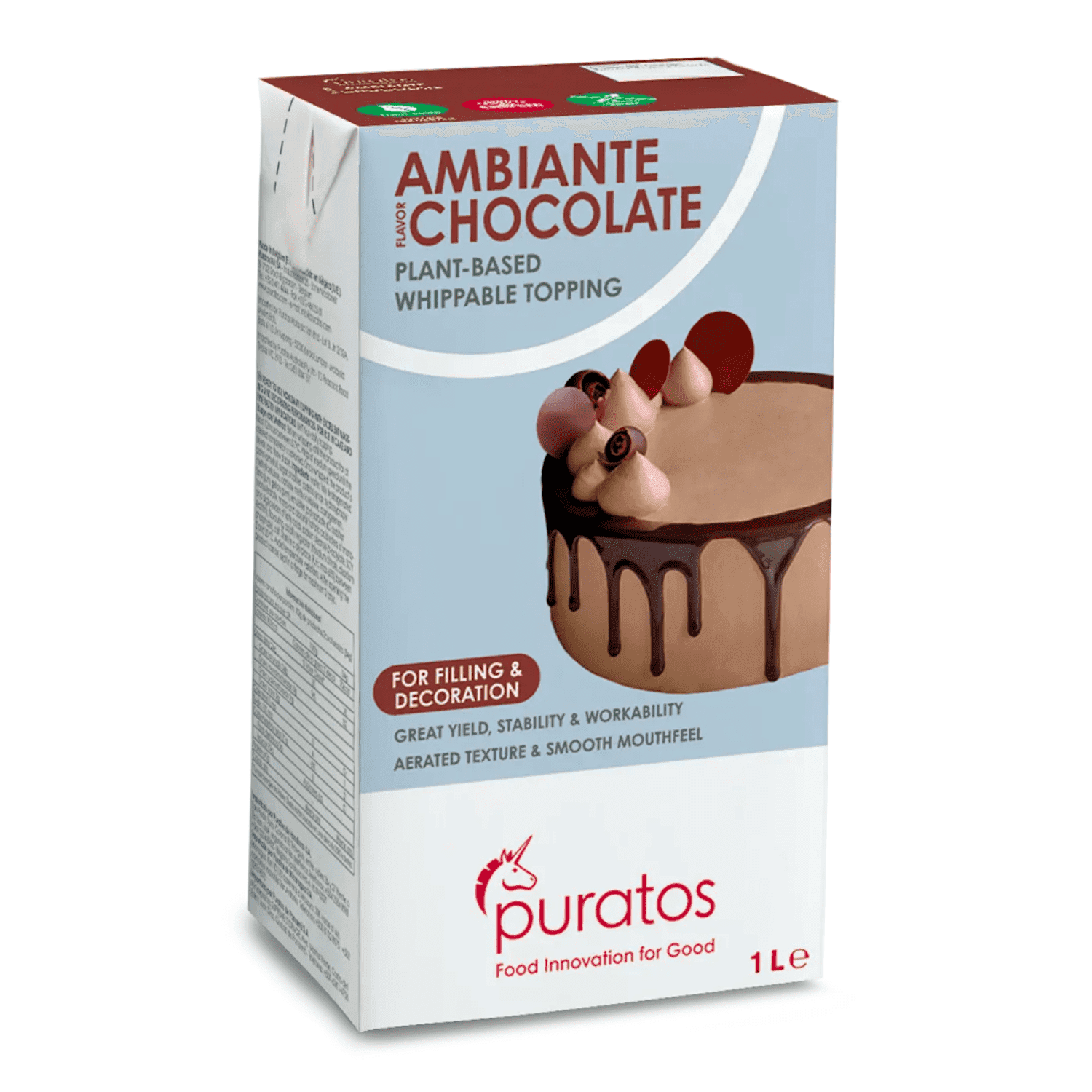 Nata Vegetal Ambiante Chocolate - 1 L 1 Nata Vegetal Ambiante Chocolate - 1 L