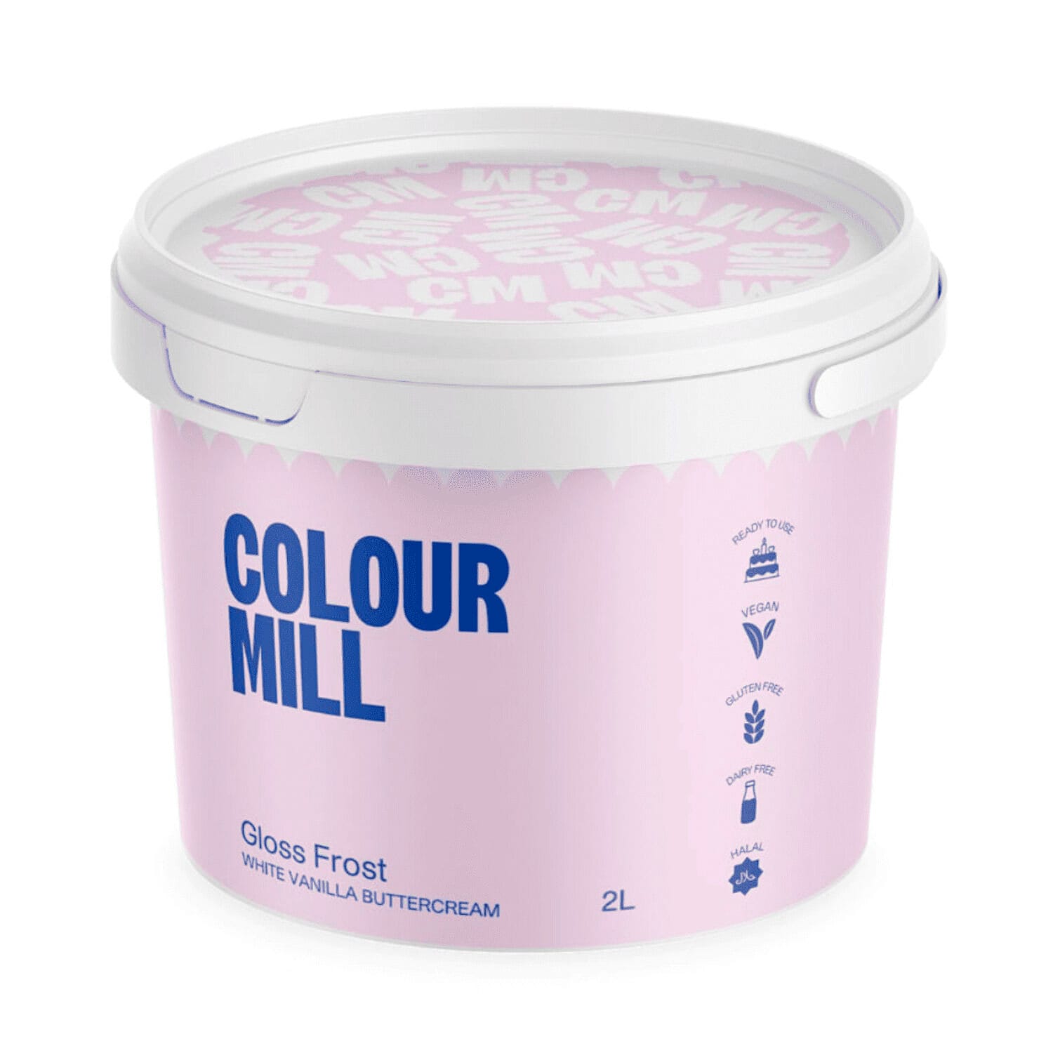 "BUTTERCREAM" (CREMA MANTEQUILLA) COLOUR MILL - BLANCA BRILLANTE 2 L 1 "BUTTERCREAM" (CREMA MANTEQUILLA) COLOUR MILL - BLANCA BRILLANTE 2 L