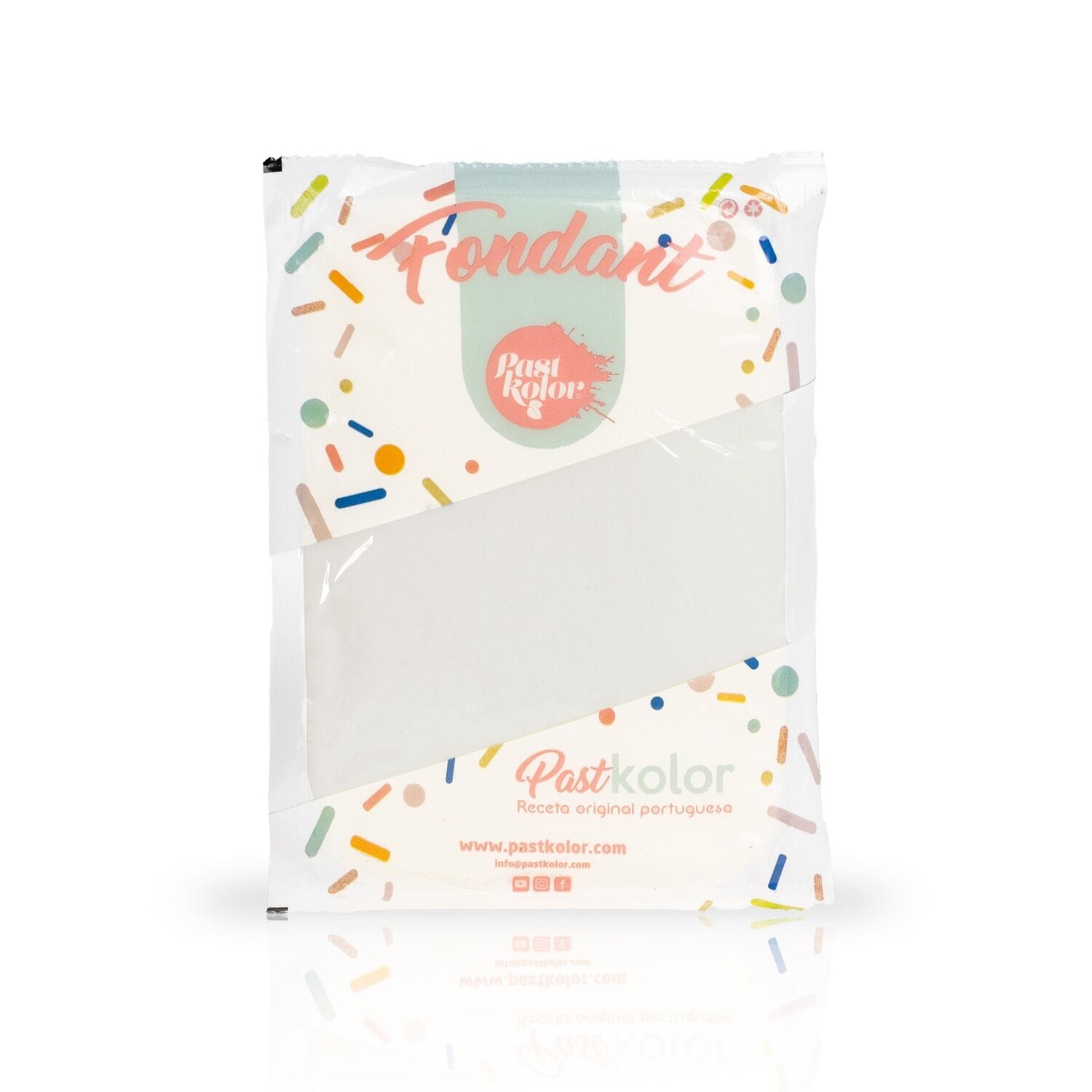 Fondant Pastkolor (sin Gluten) Blanco - 1 Kg 1 Fondant Pastkolor (sin Gluten) Blanco - 1 Kg