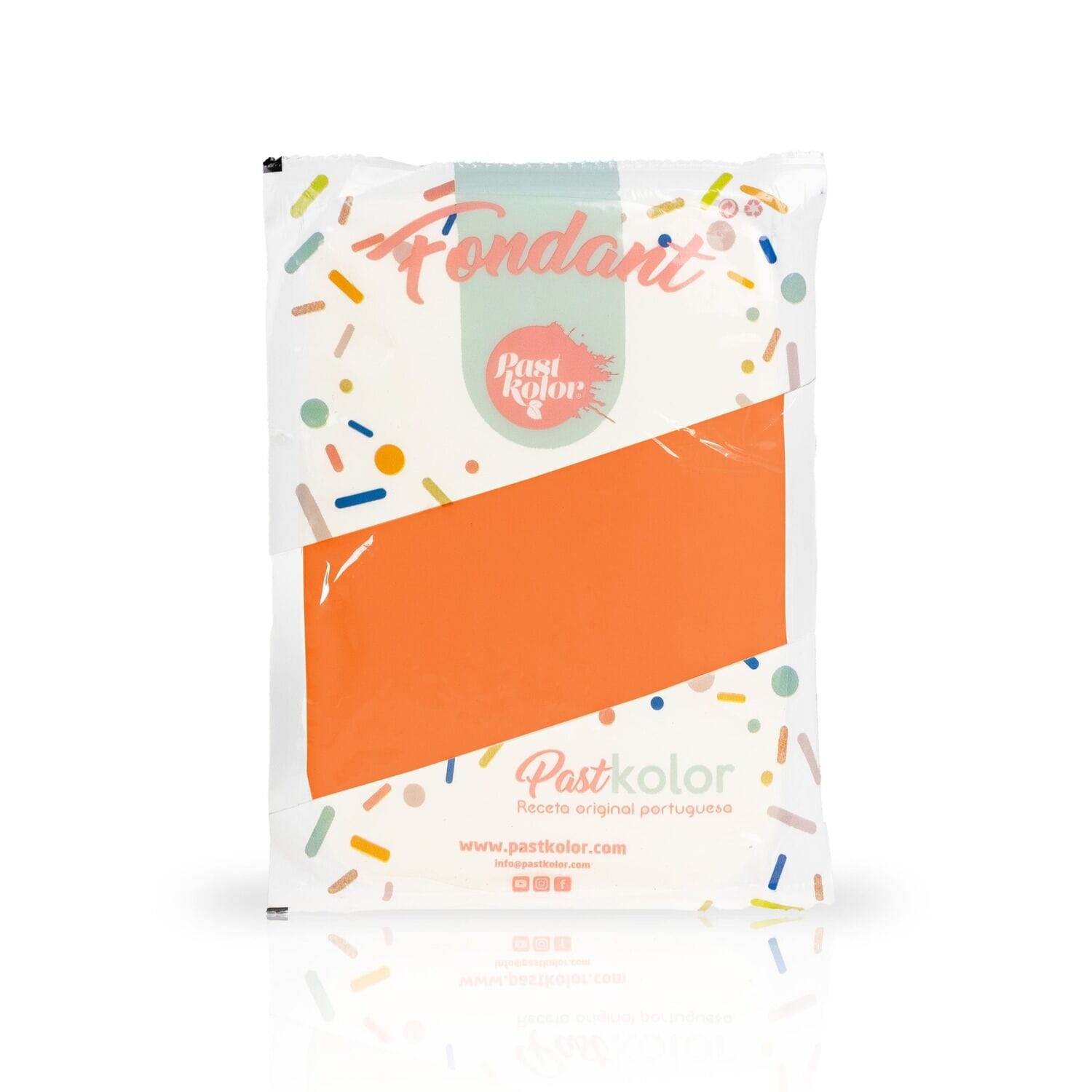 Fondant Pastkolor Naranja - 1 Kg 1 Fondant Pastkolor Naranja - 1 Kg