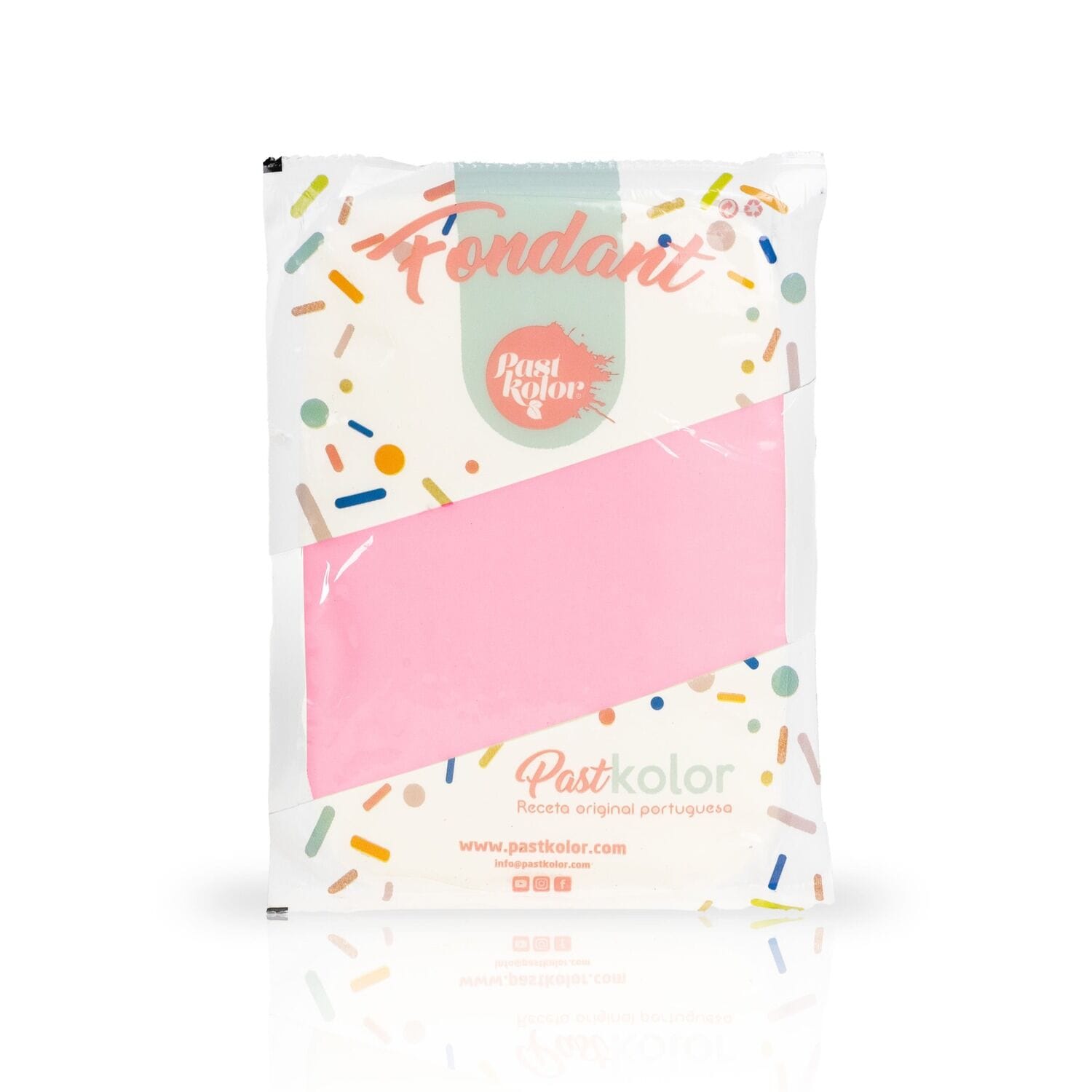 Fondant Pastkolor Rosa - 1 Kg 1 Fondant Pastkolor Rosa - 1 Kg