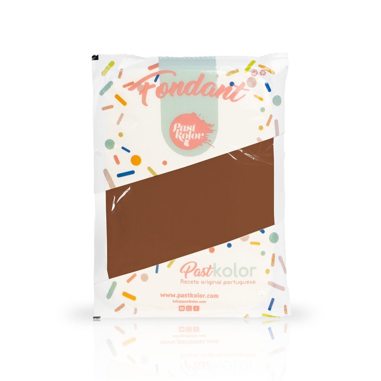Fondant Pastkolor Marron - 2,5 Kg 1 Fondant Pastkolor Marron - 2,5 Kg