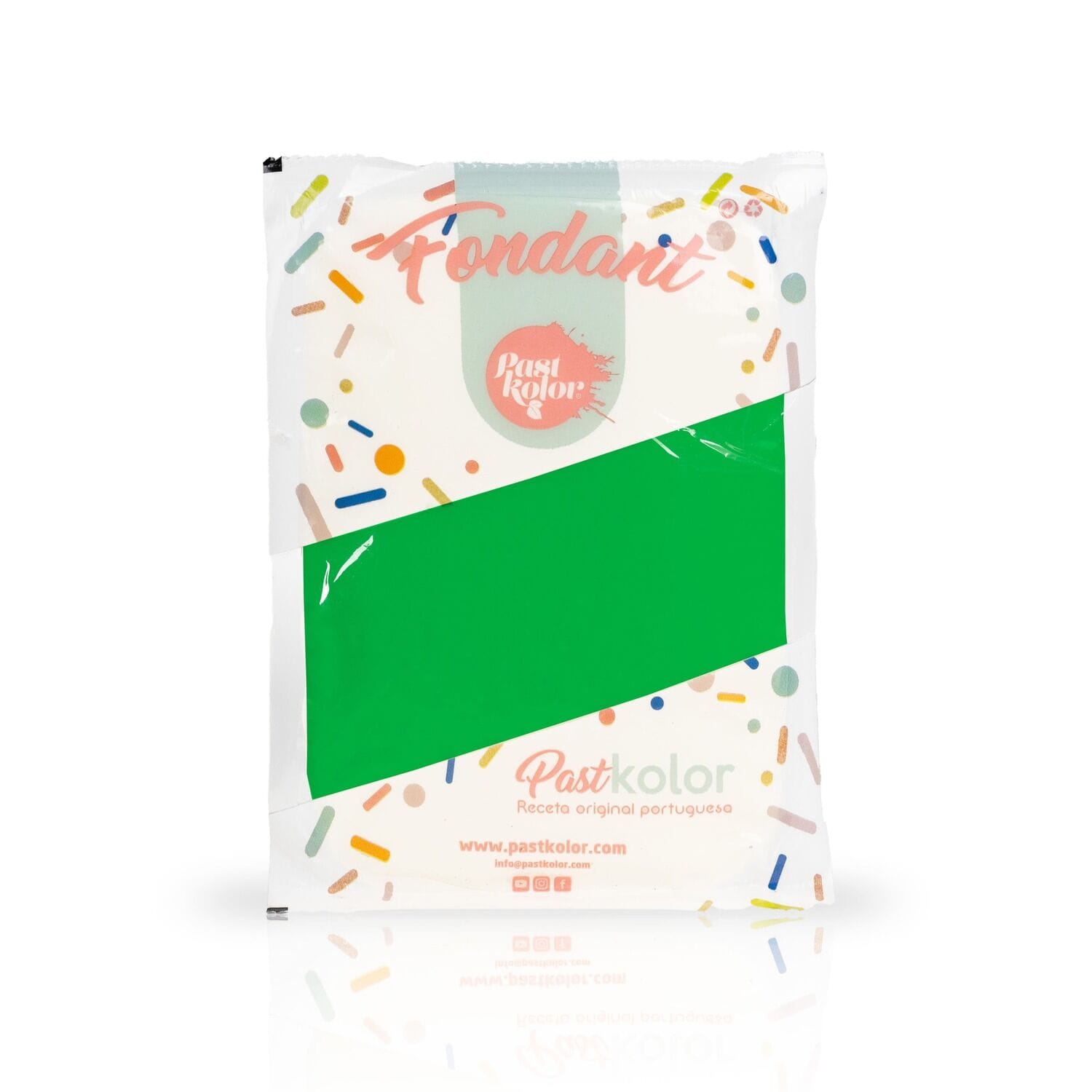 Fondant Pastkolor Verde - 500 G 1 Fondant Pastkolor Verde - 500 G