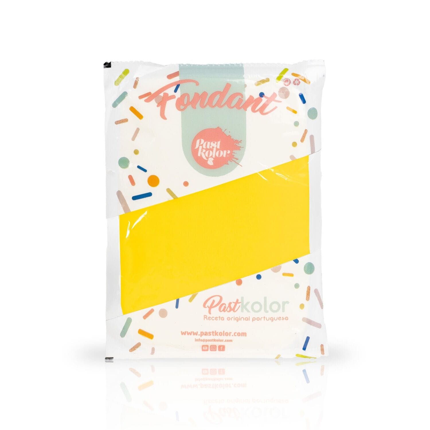 Fondant Pastkolor Amarillo - 500 G 1 Fondant Pastkolor Amarillo - 500 G