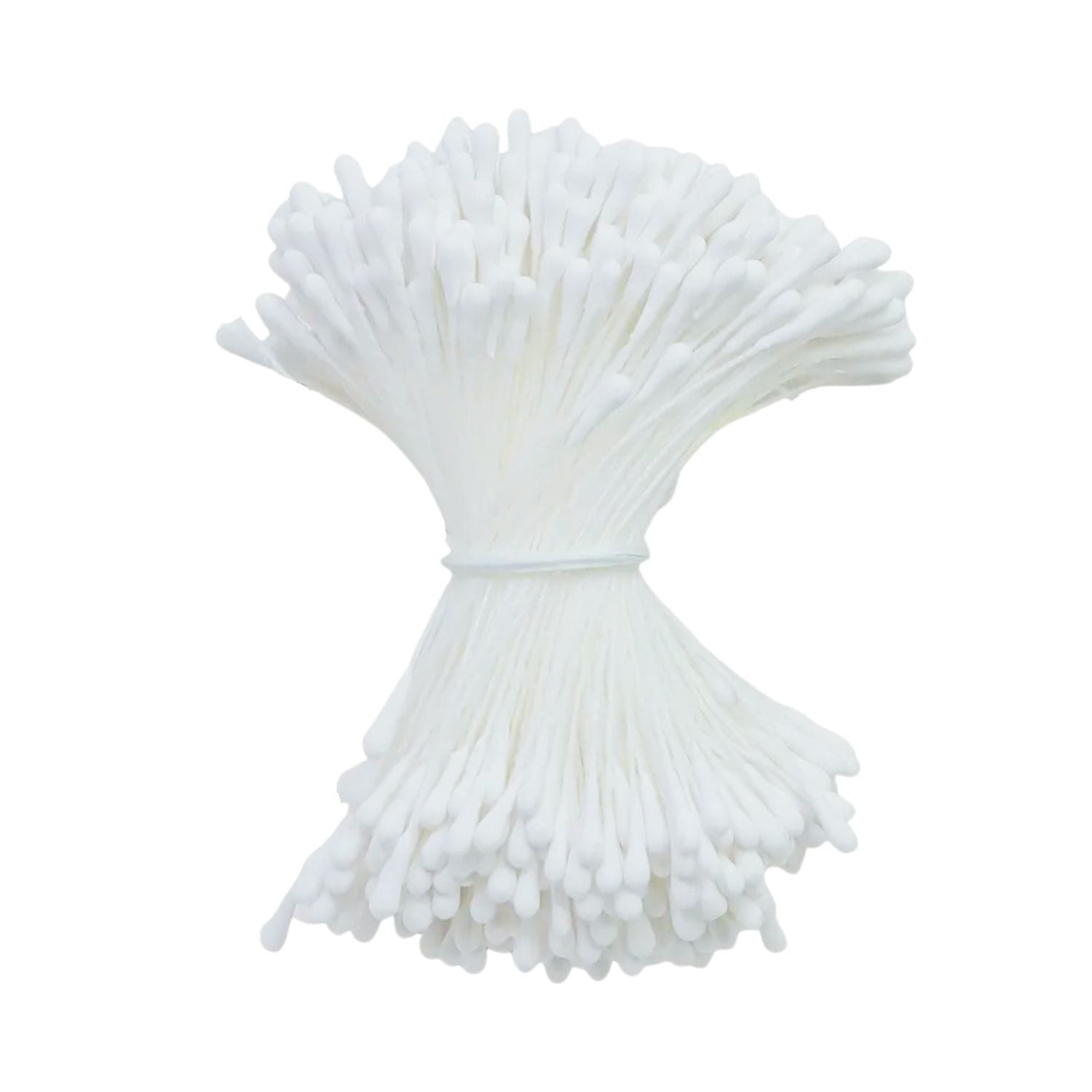 Estambres Para Flores Medianos - Blancos 1 Estambres Para Flores Medianos - Blancos