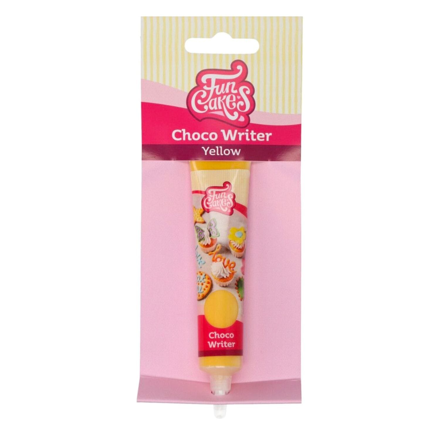 Tubo Escritor "choco Writer" Funcakes - Amarillo (25 G) 1 Tubo Escritor "choco Writer" Funcakes - Amarillo (25 G)
