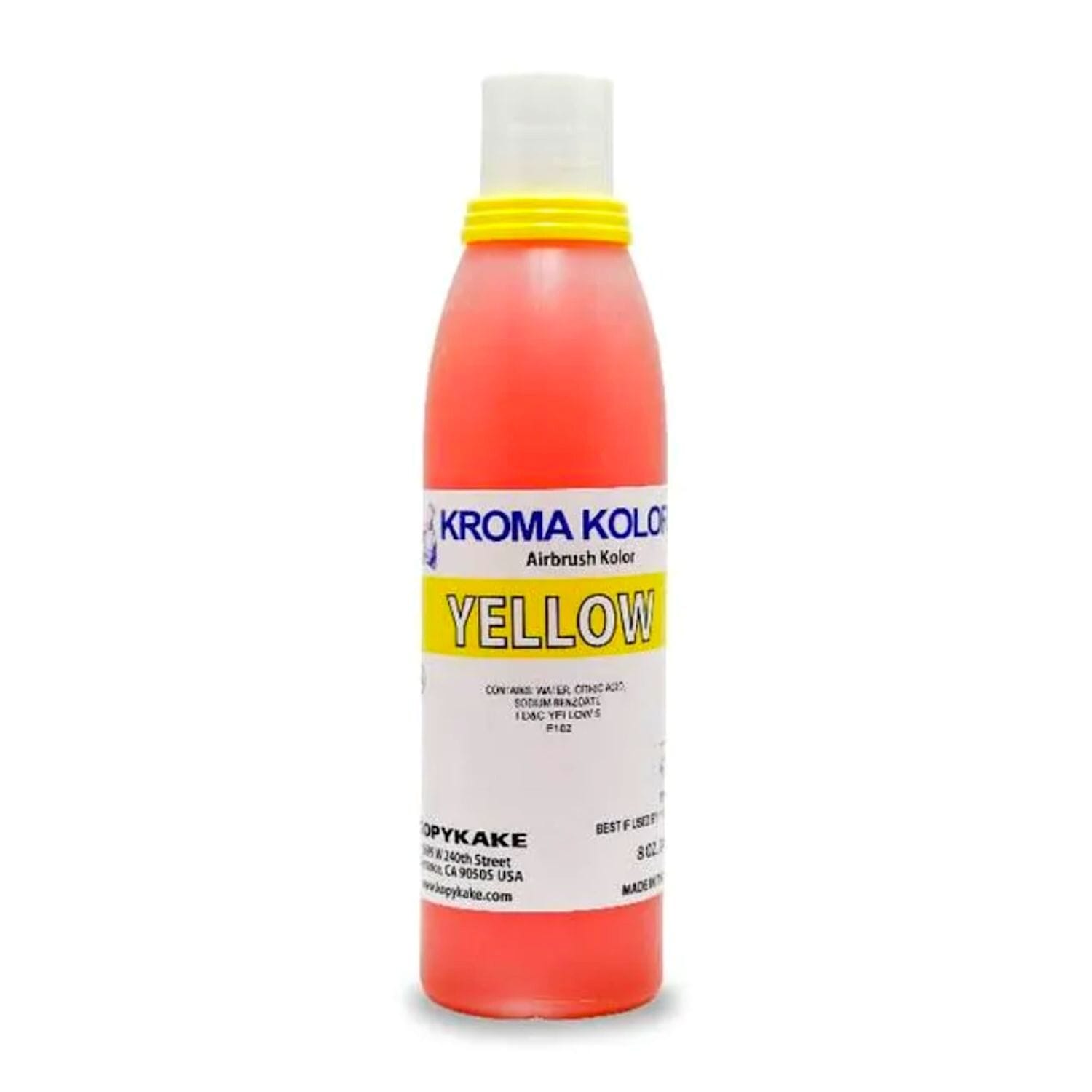 Colorante Aerografo "kroma Kolor" Kopykake - Amarillo (118 Ml) 1 Colorante Aerografo "kroma Kolor" Kopykake - Amarillo (118 Ml)