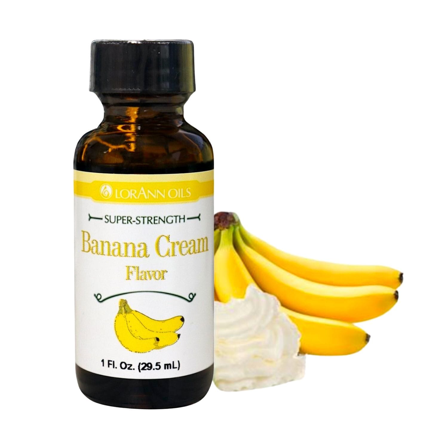 Aroma "super-strength" Lorann - Crema De Platano / Banana Cream (29,5 Ml) 1 Aroma "super-strength" Lorann - Crema De Platano / Banana Cream (29,5 Ml)