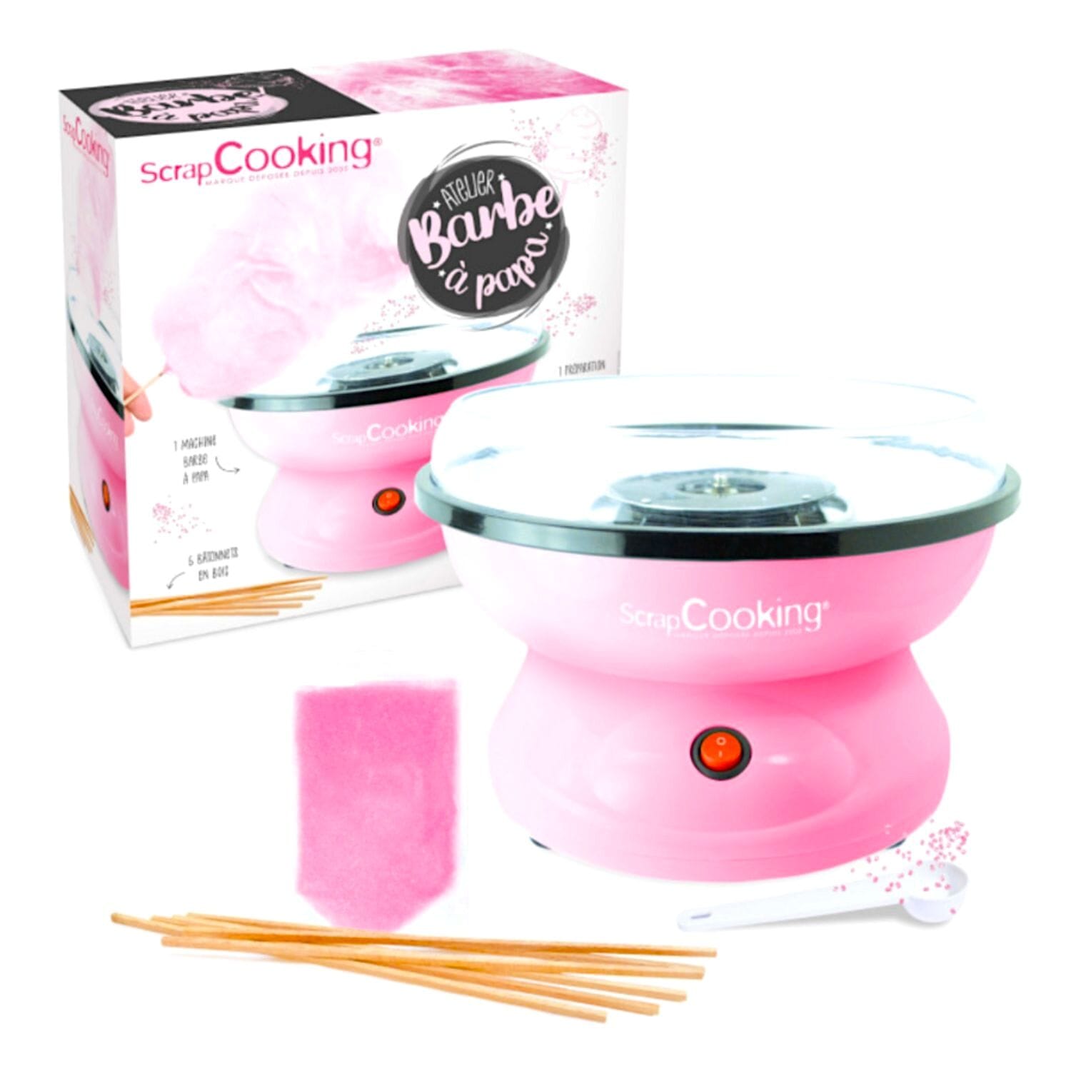 Set Para Hacer Tu Propio Algodon De Azucar 2 Set Para Hacer Tu Propio Algodon De Azucar - Imagen 2