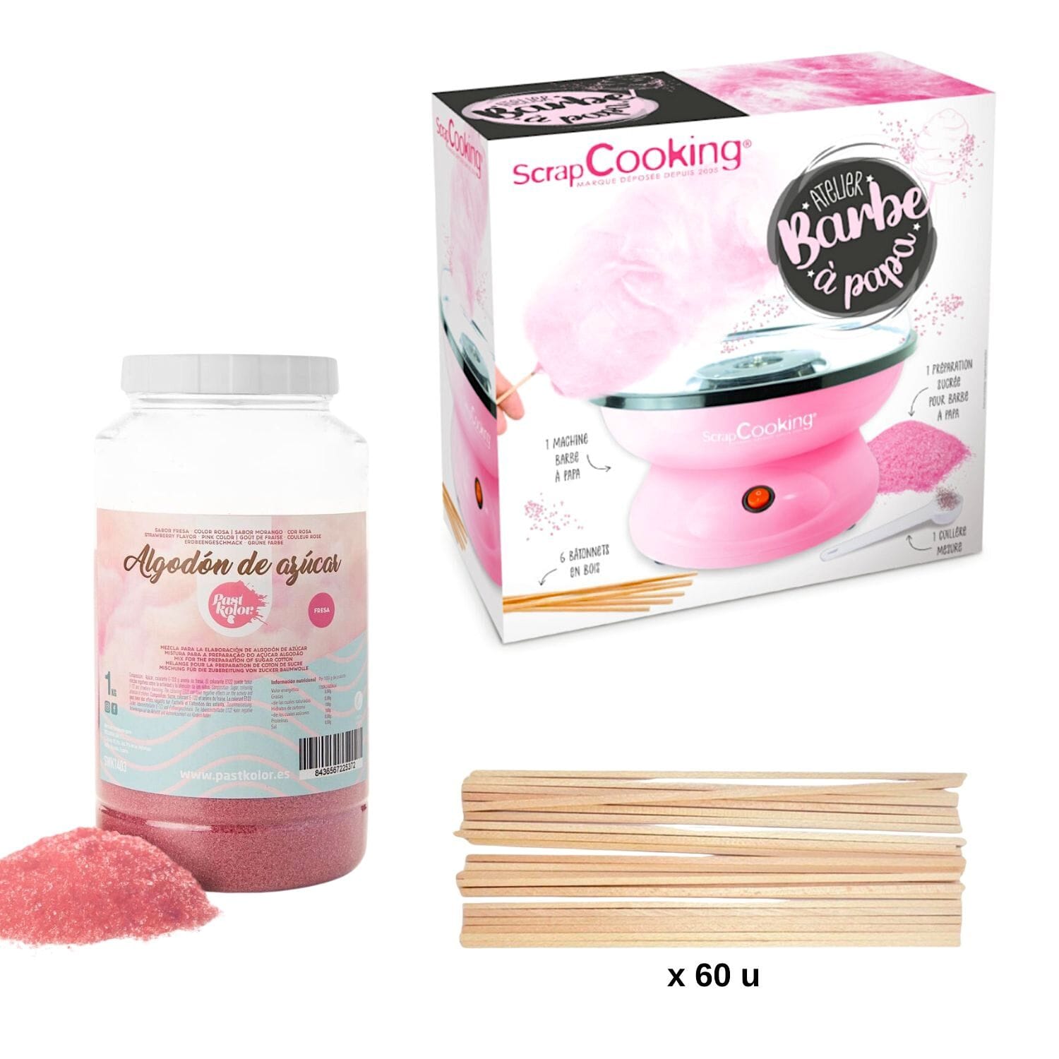 Set Para Hacer Tu Propio Algodon De Azucar 1 Set Para Hacer Tu Propio Algodon De Azucar