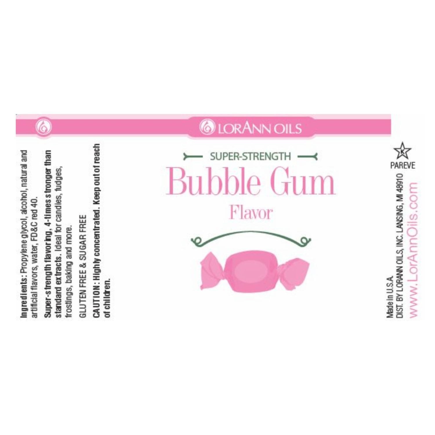 Aroma "super-strength" Lorann - Chicle / Bubble Gum (29,5 Ml) 2 Aroma "super-strength" Lorann - Chicle / Bubble Gum (29,5 Ml) - Imagen 2