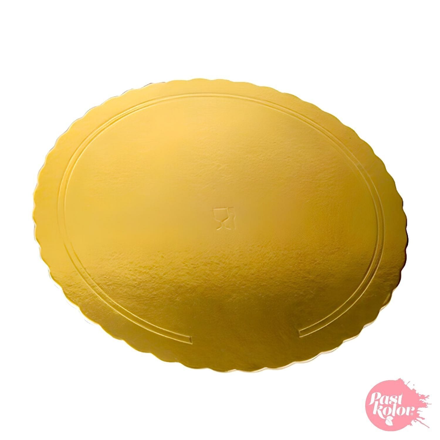 Set 10 Cajas Para Tarta Alturas Ajustables + Bases Redondas Dorada - 28 Cm Ø 2 Set 10 Cajas Para Tarta Alturas Ajustables + Bases Redondas Dorada - 28 Cm Ø - Imagen 2