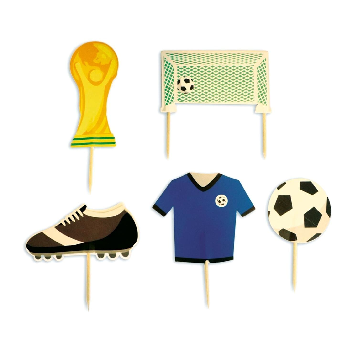 Toppers Para Tarta Scrapcooking - Futbol 1 Toppers Para Tarta Scrapcooking - Futbol