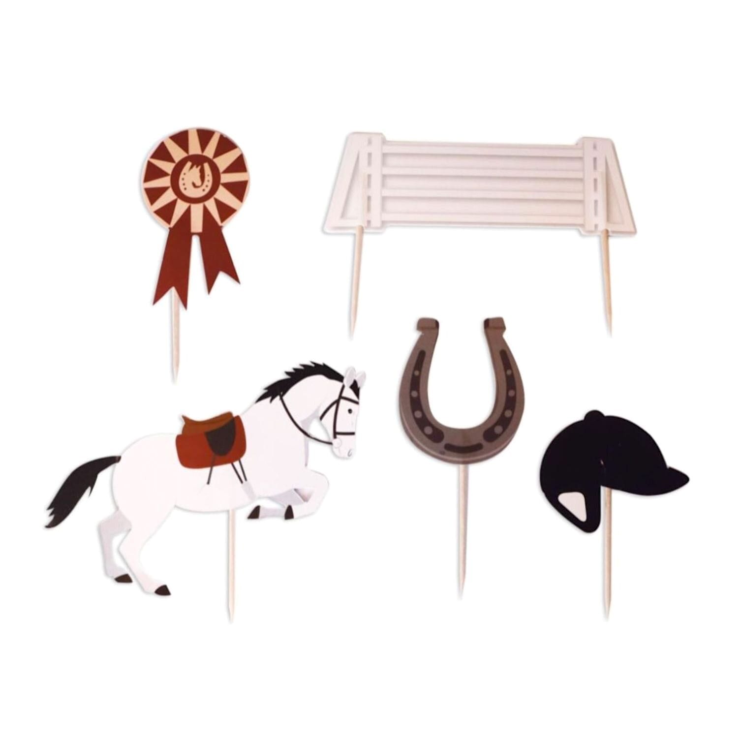 Toppers Para Tarta Scrapcooking - Equitacion 1 Toppers Para Tarta Scrapcooking - Equitacion