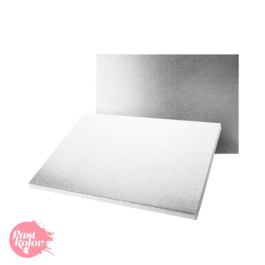 Cake Drum Rectangular Plata 12 Mm 3 Cake Drum Rectangular Plata 12 Mm - Imagen 3