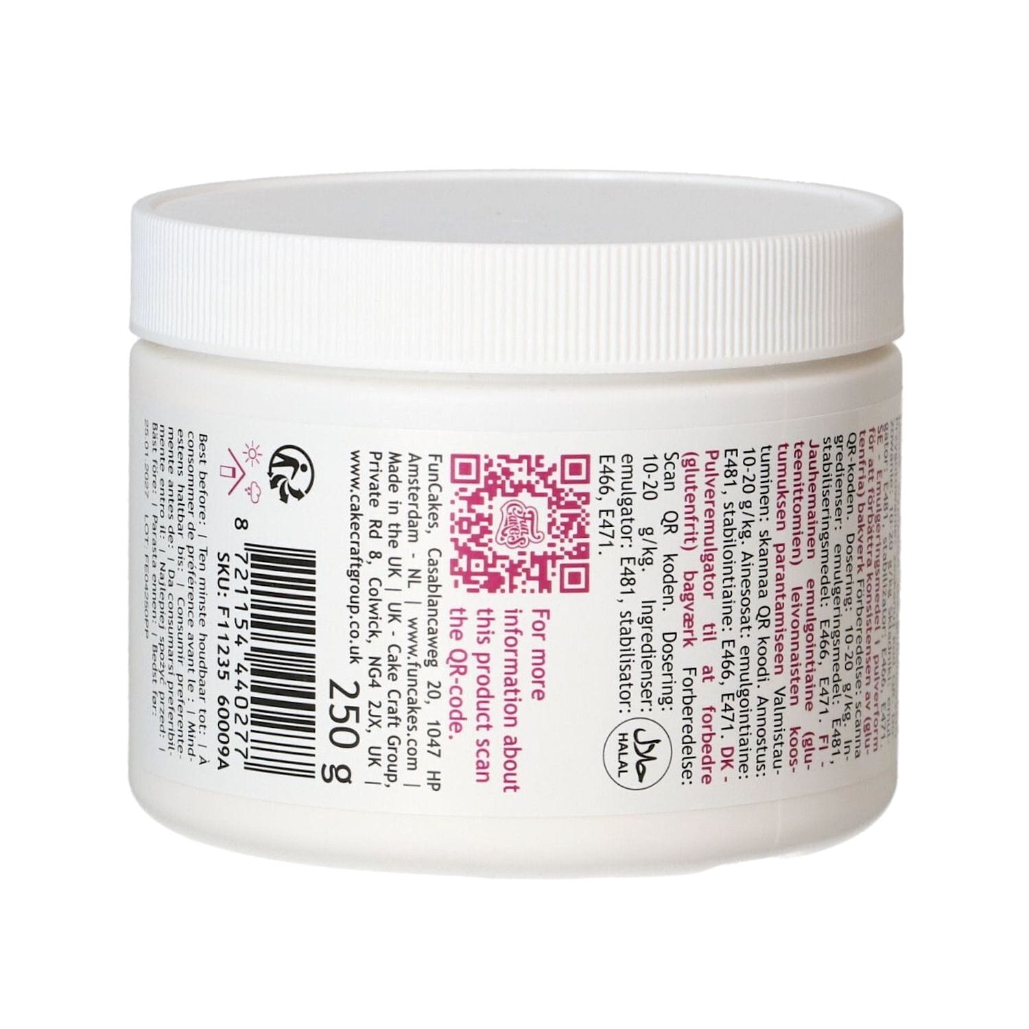 Emulsionante En Polvo Funcakes - 250 G 2 Emulsionante En Polvo Funcakes - 250 G - Imagen 2