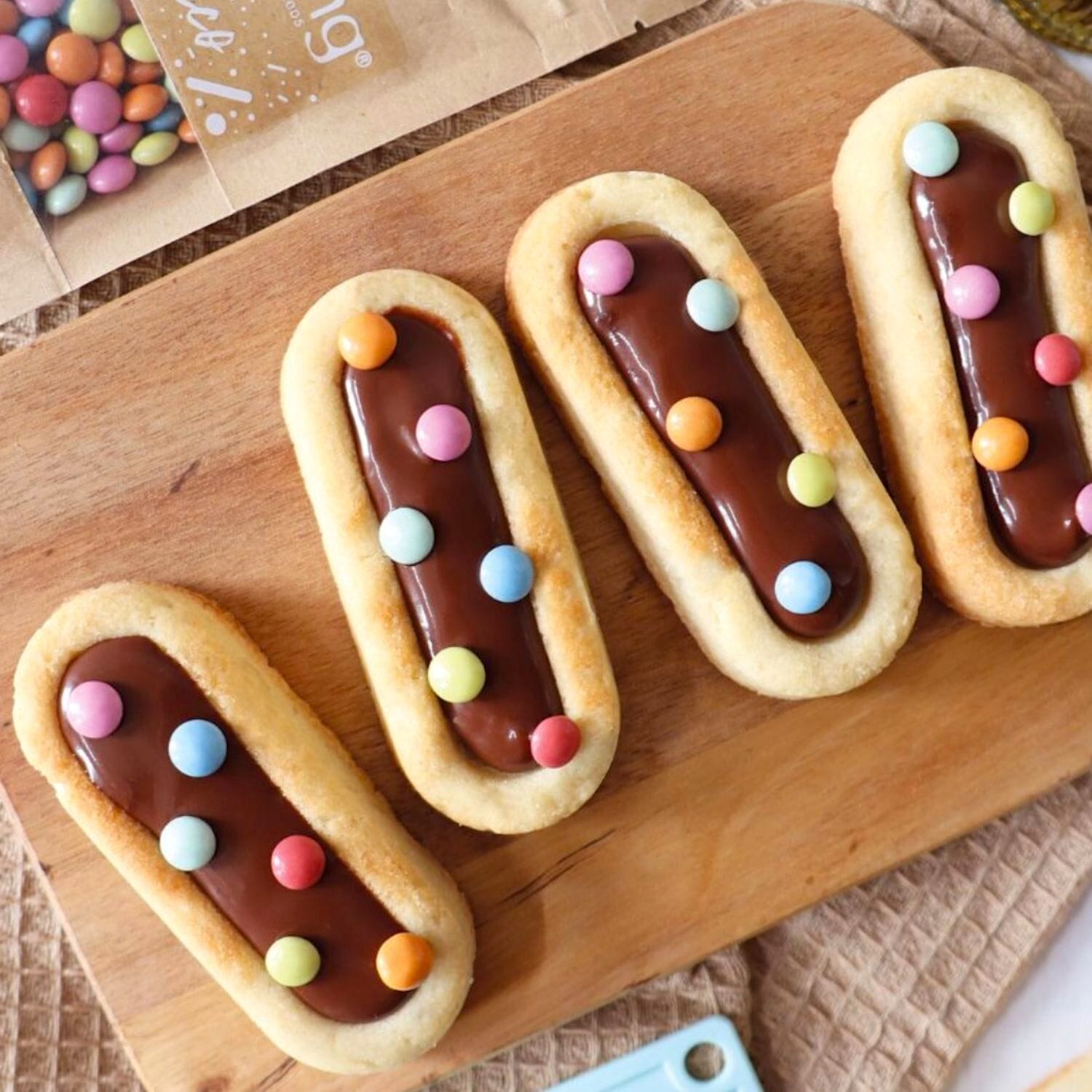 Molde Silicona 3d Scrapcooking - Galletas "finger" 2 Molde Silicona 3d Scrapcooking - Galletas "finger" - Imagen 2