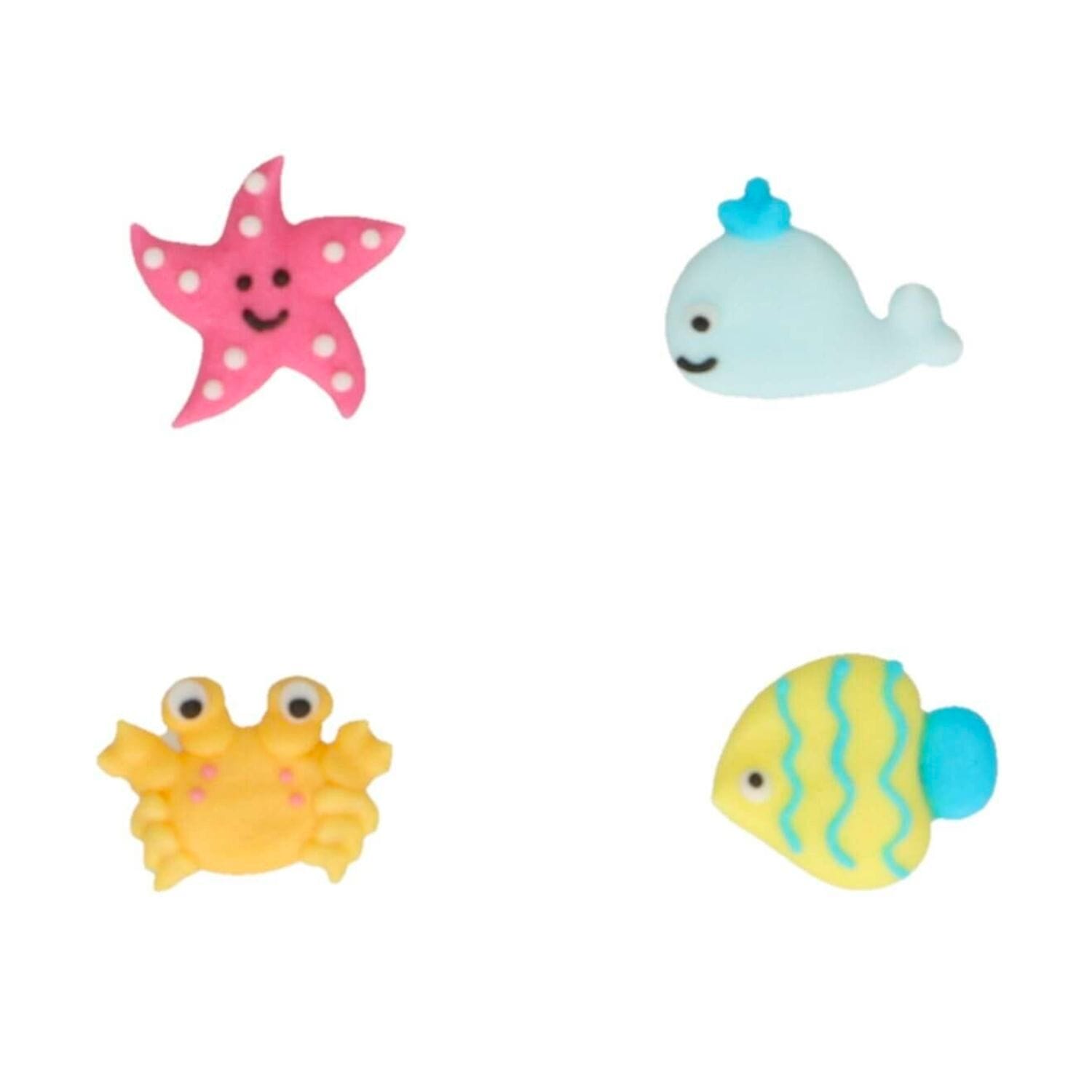 DECORACIONES DE AZUCAR FUNCAKES - ANIMALES MARINOS 3 DECORACIONES DE AZUCAR FUNCAKES - ANIMALES MARINOS - Imagen 3