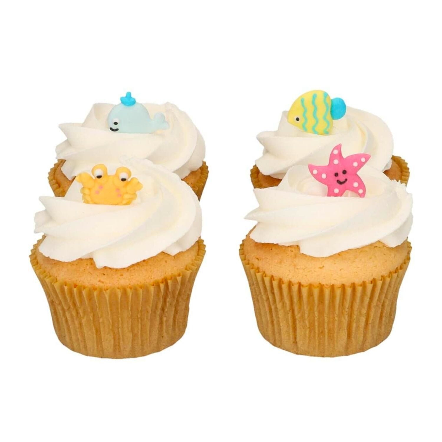 DECORACIONES DE AZUCAR FUNCAKES - ANIMALES MARINOS 2 DECORACIONES DE AZUCAR FUNCAKES - ANIMALES MARINOS - Imagen 2