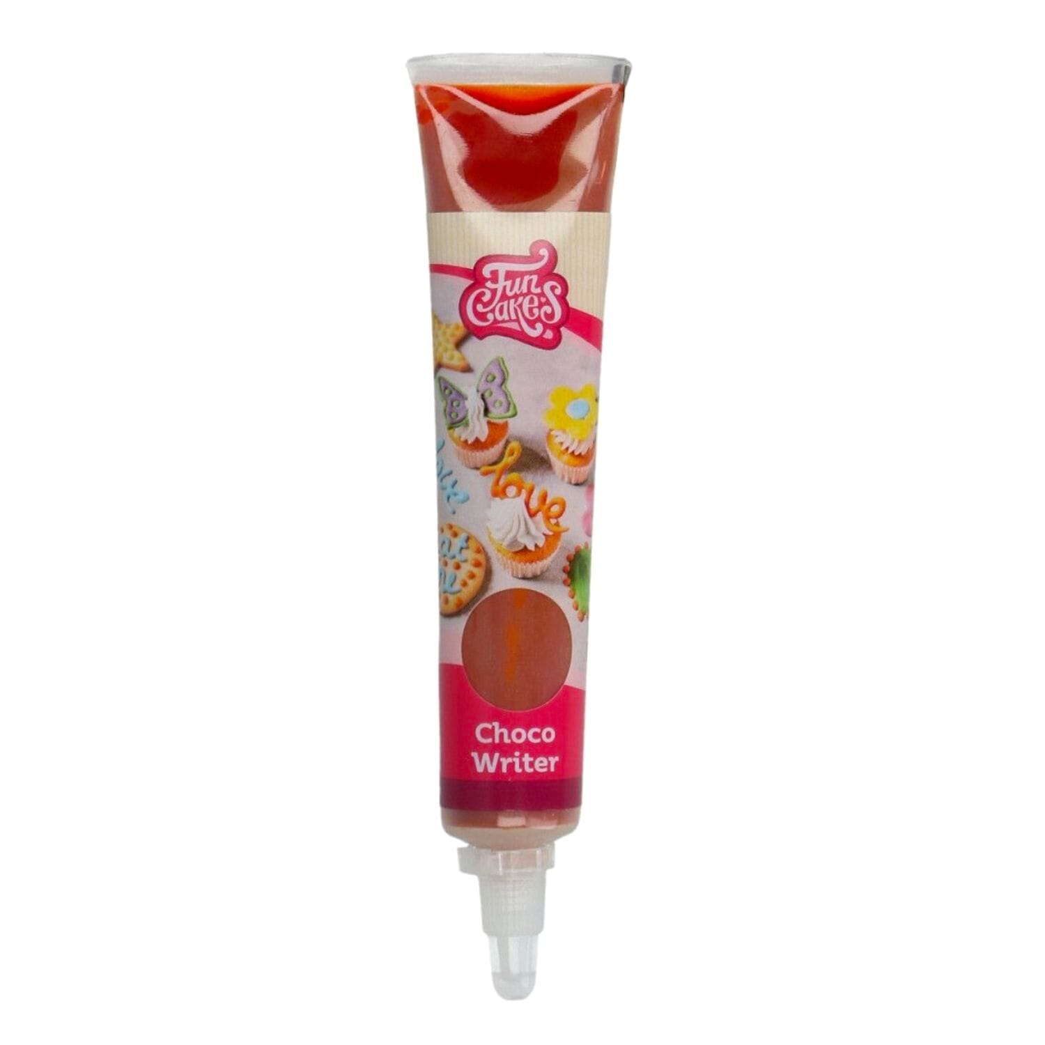 Tubo Escritor "choco Writer" Funcakes - Rojo (25 G) 2 Tubo Escritor "choco Writer" Funcakes - Rojo (25 G) - Imagen 2