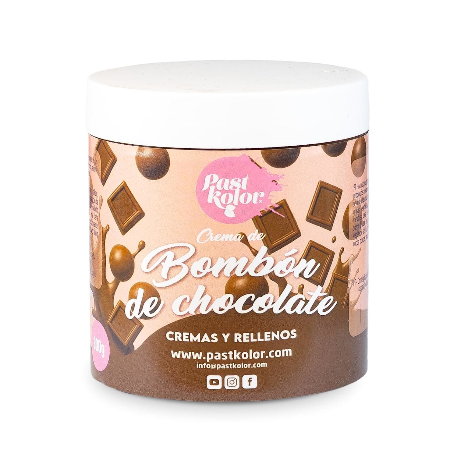 Crema De Bombon De Chocolate Pastkolor - 300 G 1 Crema De Bombon De Chocolate Pastkolor - 300 G