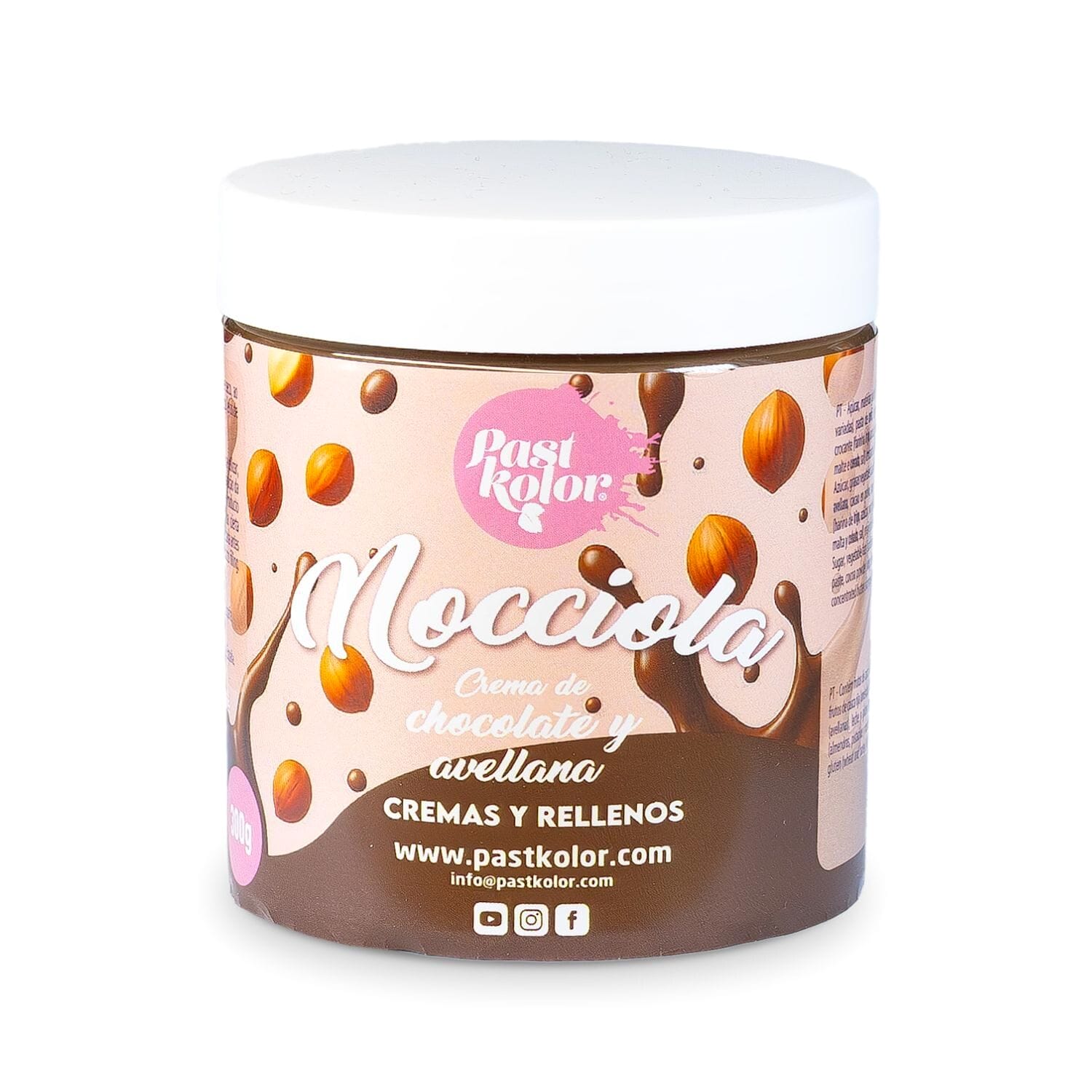 Crema Nocciola (chocolate Y Avellana) Pastkolor - 300 G 1 Crema Nocciola (chocolate Y Avellana) Pastkolor - 300 G