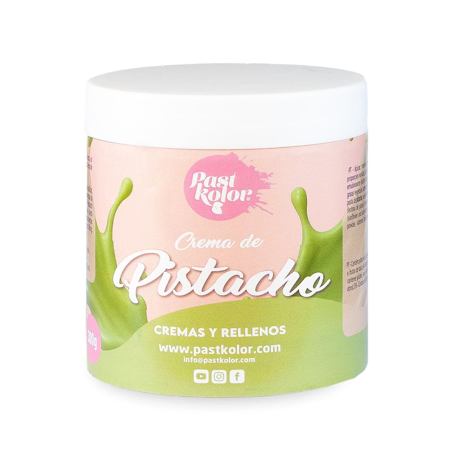 Creme De PistÁchio (12 %) Pastkolor - 300 G 1 Creme De PistÁchio (12 %) Pastkolor - 300 G