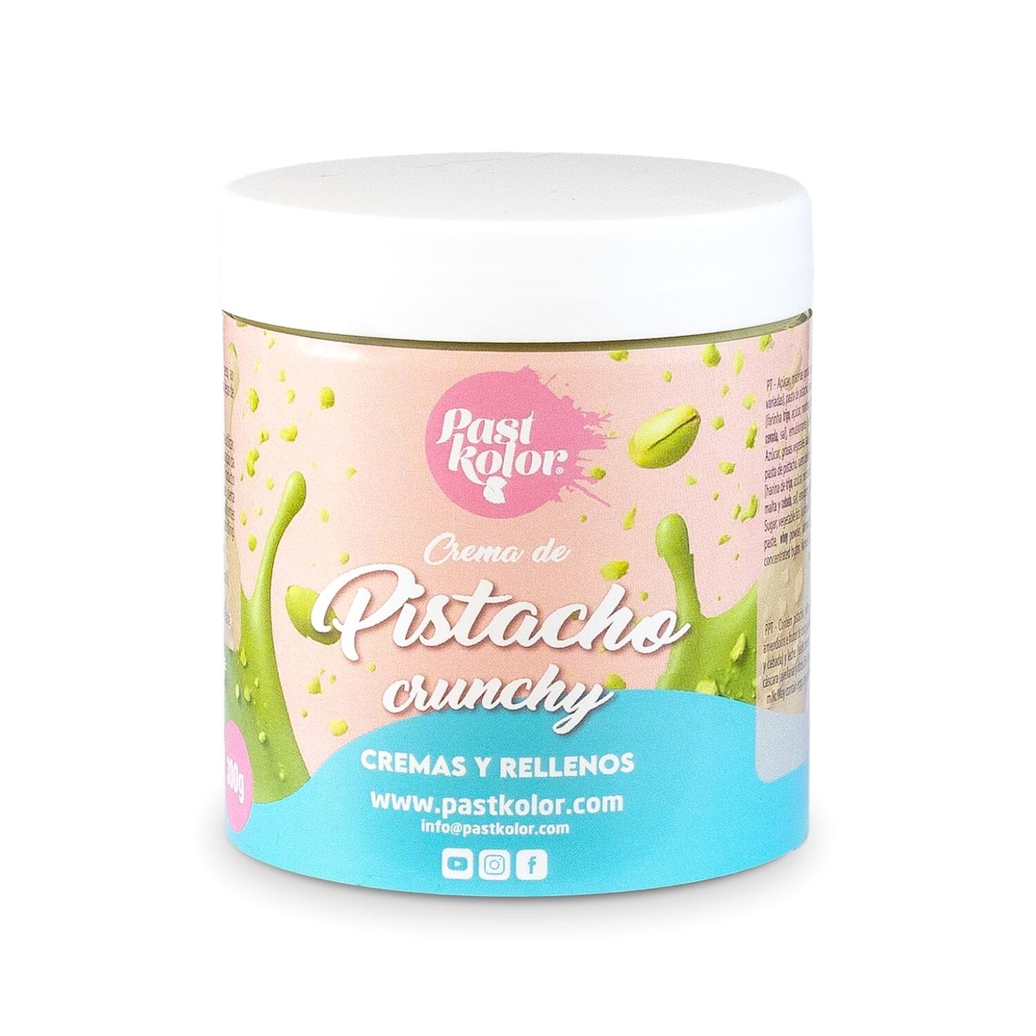 Creme De PistÁchio Crocante (12 %) Pastkolor - 300 G 1 Creme De PistÁchio Crocante (12 %) Pastkolor - 300 G