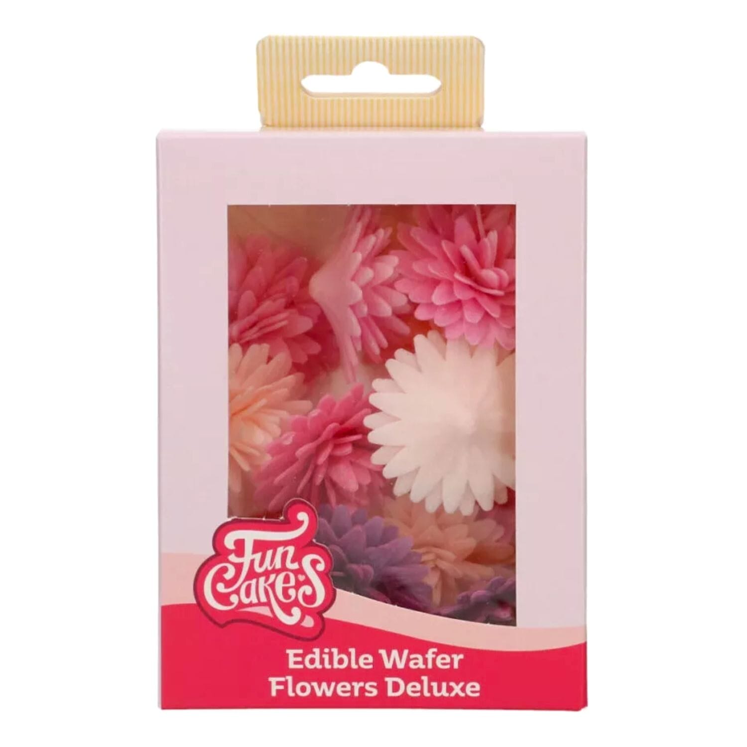 Flores De Papel Comestibles Funcakes - Mix Pompon / Margarita Mediana 3 Flores De Papel Comestibles Funcakes - Mix Pompon / Margarita Mediana - Imagen 3