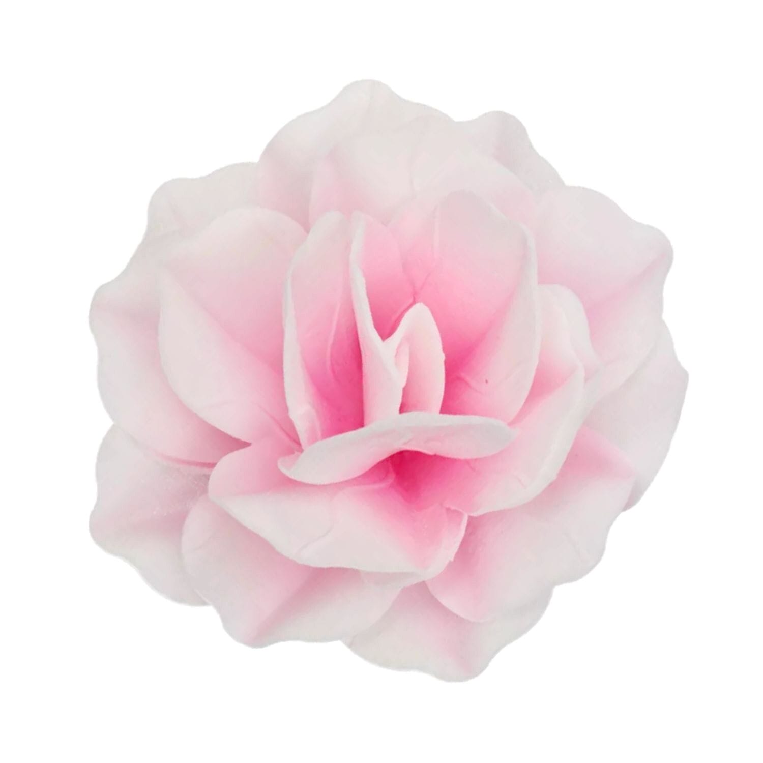 Flor De Papel Comestible Funcakes - Rosa Pastella Rosa Ombre Grande 1 Flor De Papel Comestible Funcakes - Rosa Pastella Rosa Ombre Grande