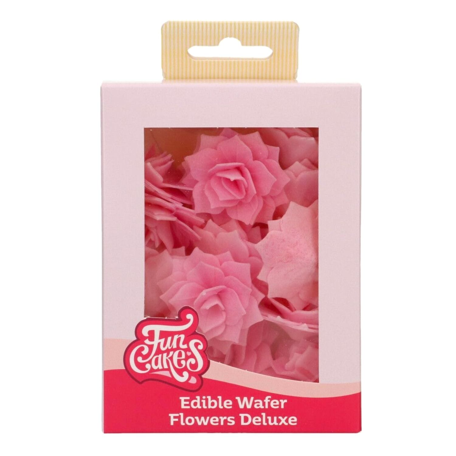 Flores De Papel Comestibles Funcakes - Rosa Rosalia Rosa Mediana 3 Flores De Papel Comestibles Funcakes - Rosa Rosalia Rosa Mediana - Imagen 3