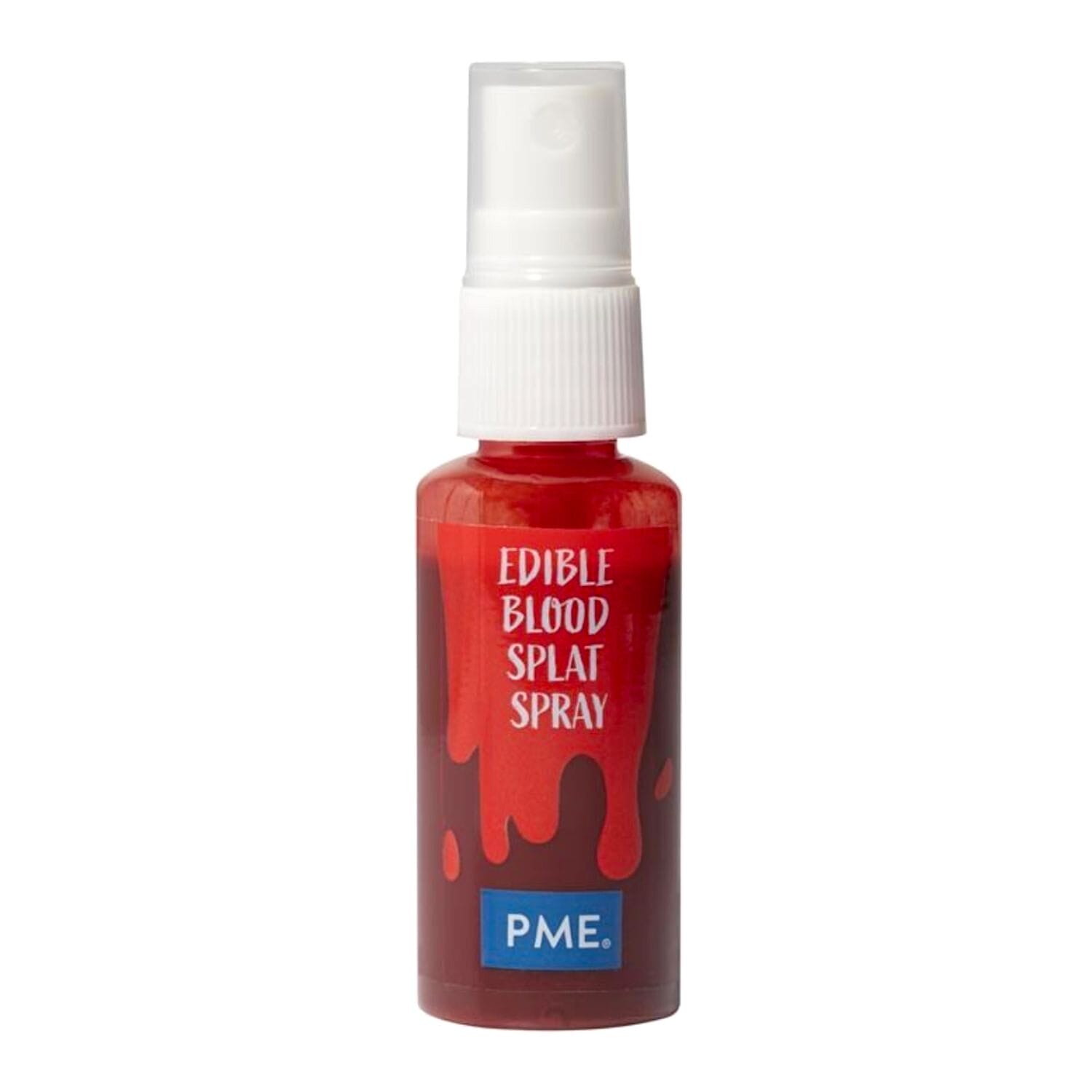 Spray De Sangre Comestible Roja Para Halloween (30 G) - Pme 1 Spray De Sangre Comestible Roja Para Halloween (30 G) - Pme