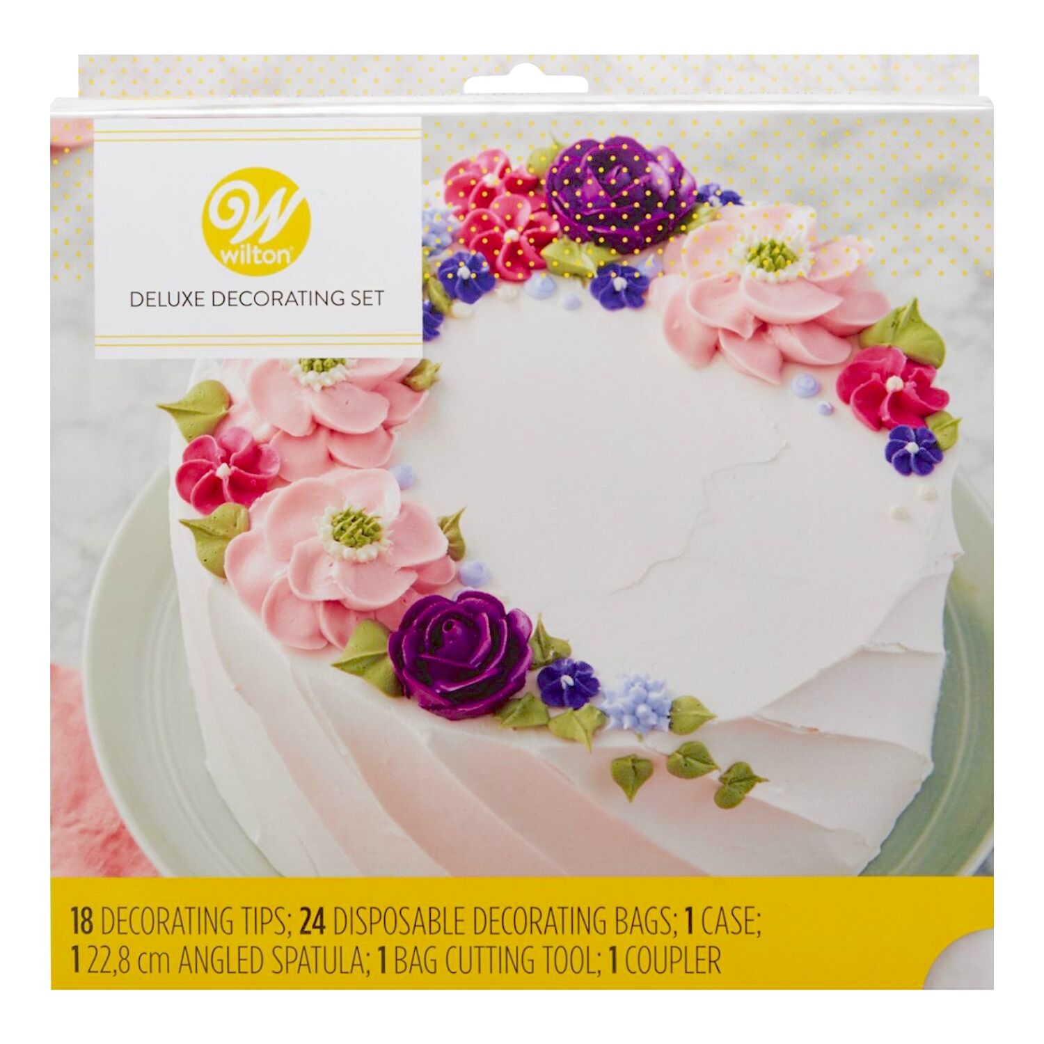 Set De DecoraÇÃo Deluxe Wilton - 46 PeÇas 1 Set De DecoraÇÃo Deluxe Wilton - 46 PeÇas