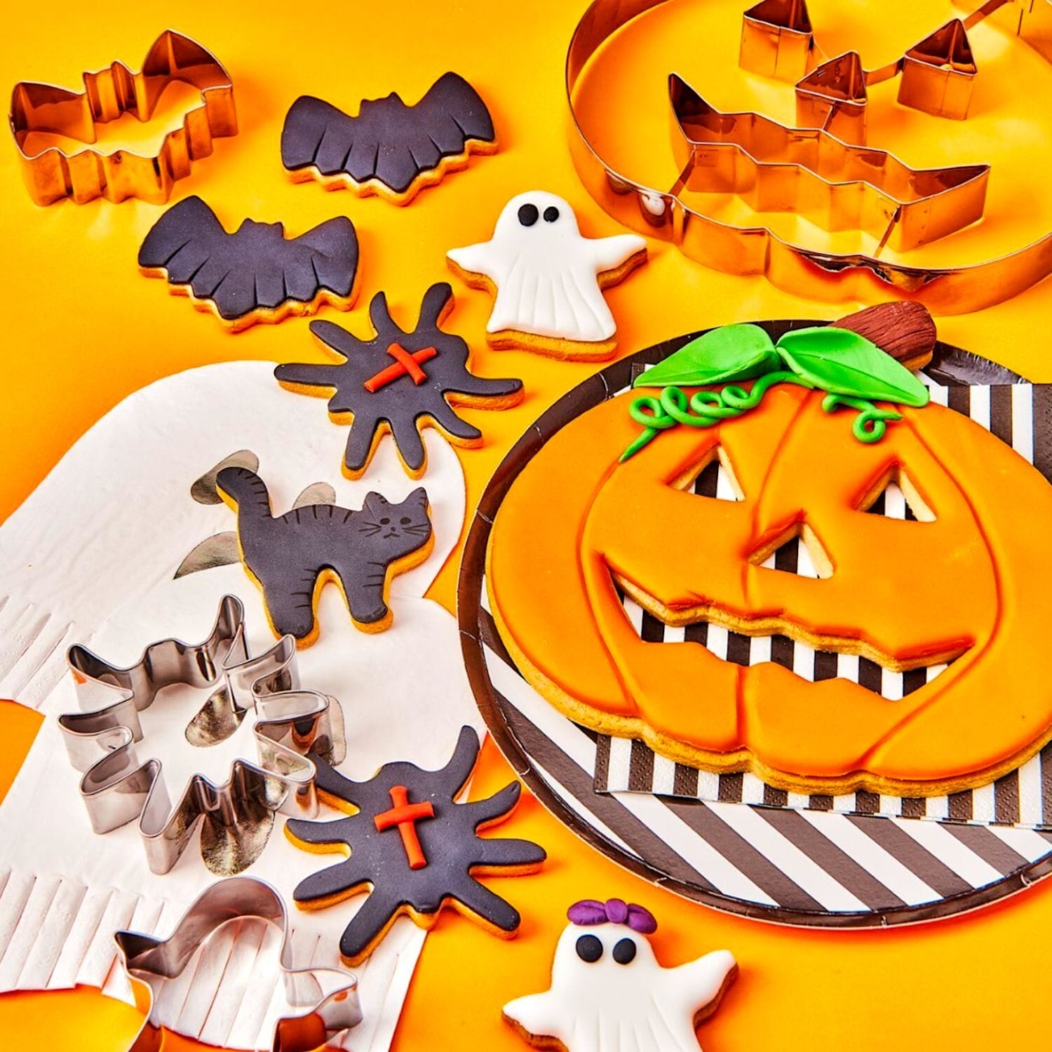 Set Cortadores Wilton - Murcielago / Calabaza / Fantasma 3 Set Cortadores Wilton - Murcielago / Calabaza / Fantasma - Imagen 3