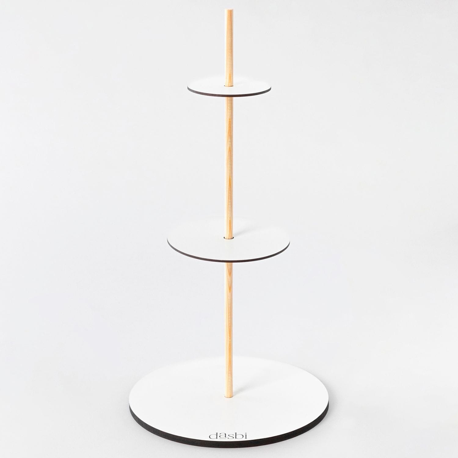 Set Bases De Madera (Ø 30 Cm - 9 Mm Grosor) + Palos 50 Cm (2 U) - Dasbi 2 Set Bases De Madera (Ø 30 Cm - 9 Mm Grosor) + Palos 50 Cm (2 U) - Dasbi - Imagen 2