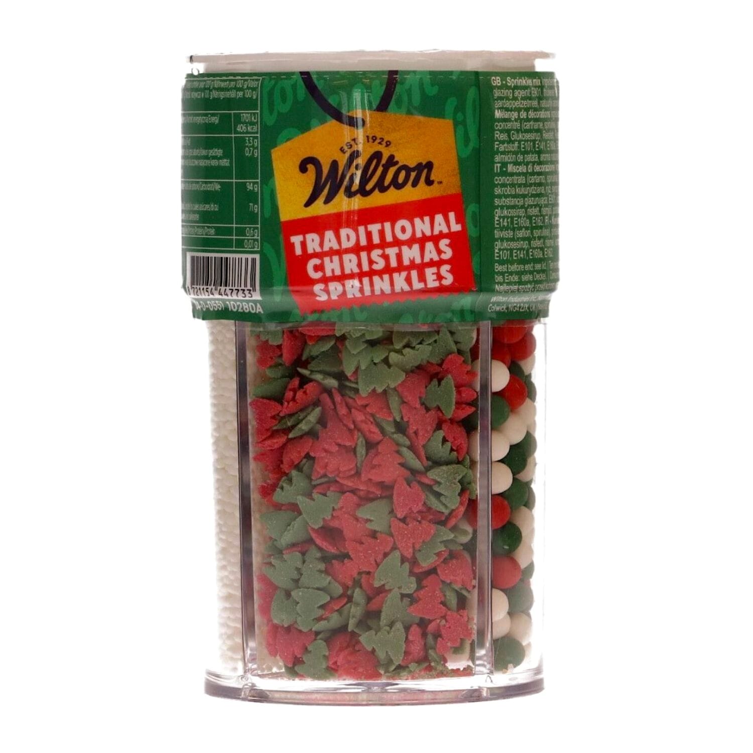 Sprinkles Wilton (4 En 1) - Mix Traditional Christmas / Navidad 2 Sprinkles Wilton (4 En 1) - Mix Traditional Christmas / Navidad - Imagen 2