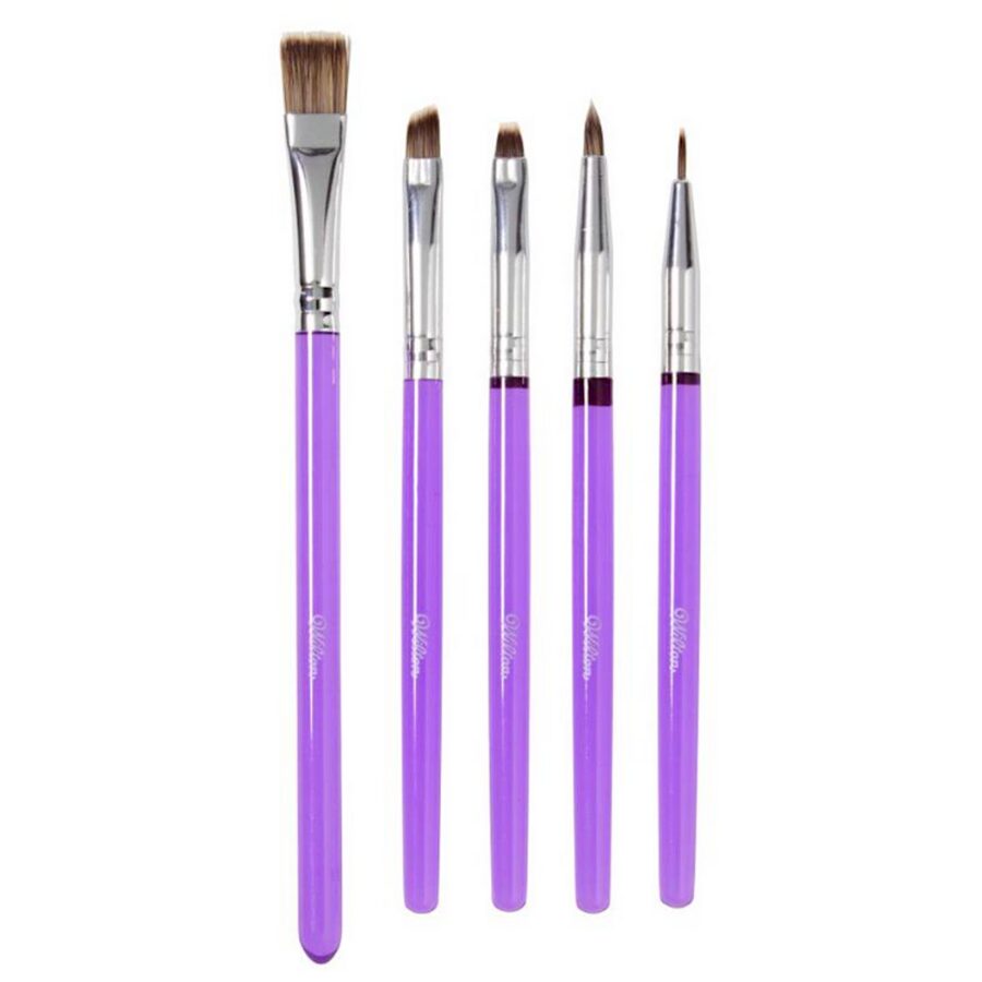 Set 5 Pinceles Para Decorar Wilton 3 Set 5 Pinceles Para Decorar Wilton - Imagen 3